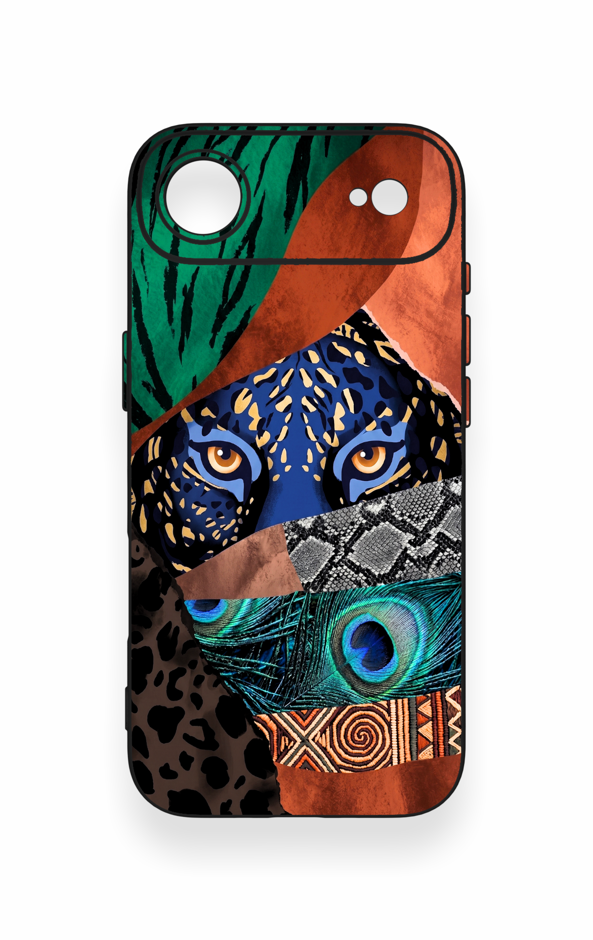 iPhone 17 Air Uyumlu Amazon Kaplan Desenli Silikon Kılıf