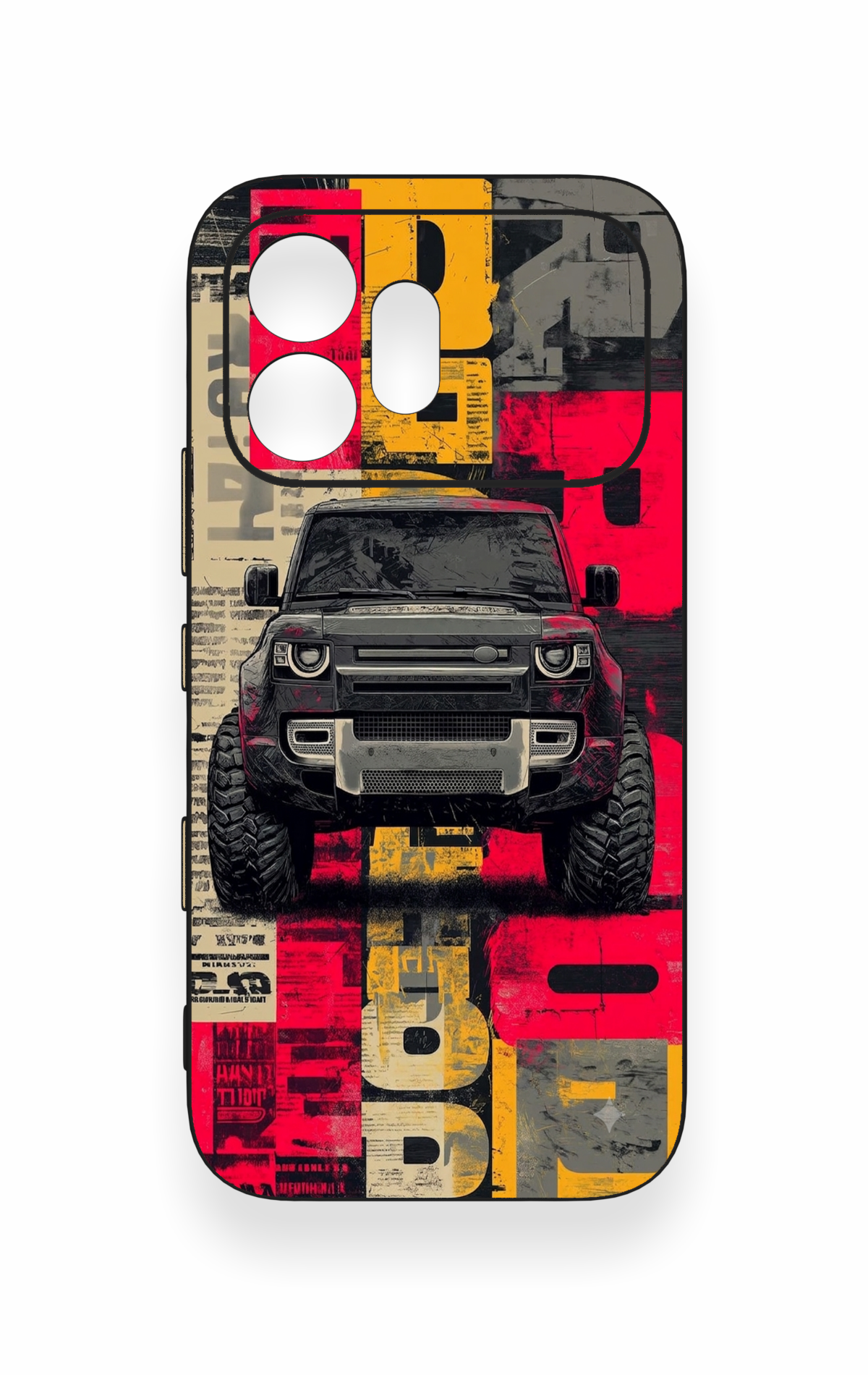Honor 600 Uyumlu Defender Truck Desenli Silikon Kılıf