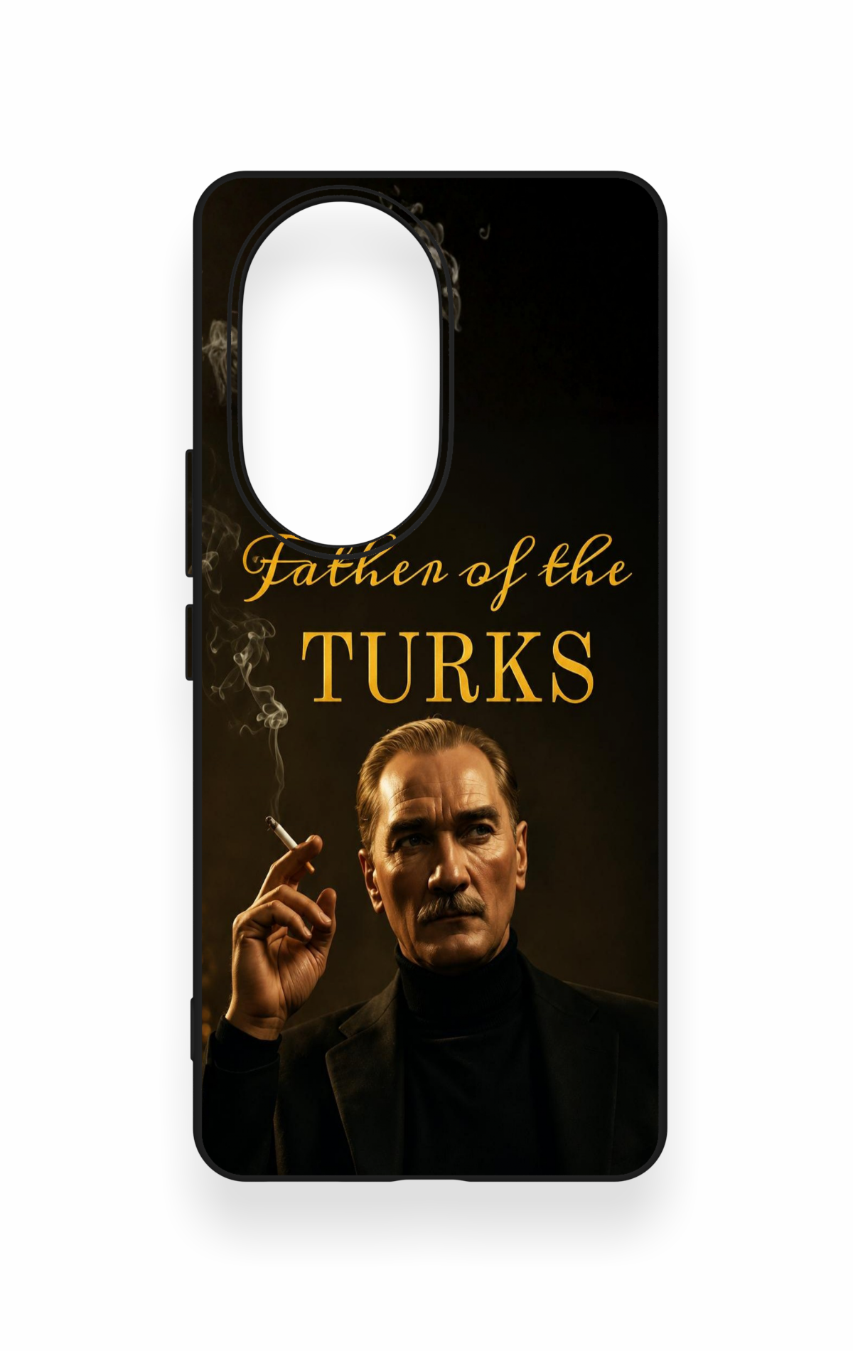 Honor 200 Pro 5G Uyumlu Father Of The Turks Desenli Silikon Kılıf