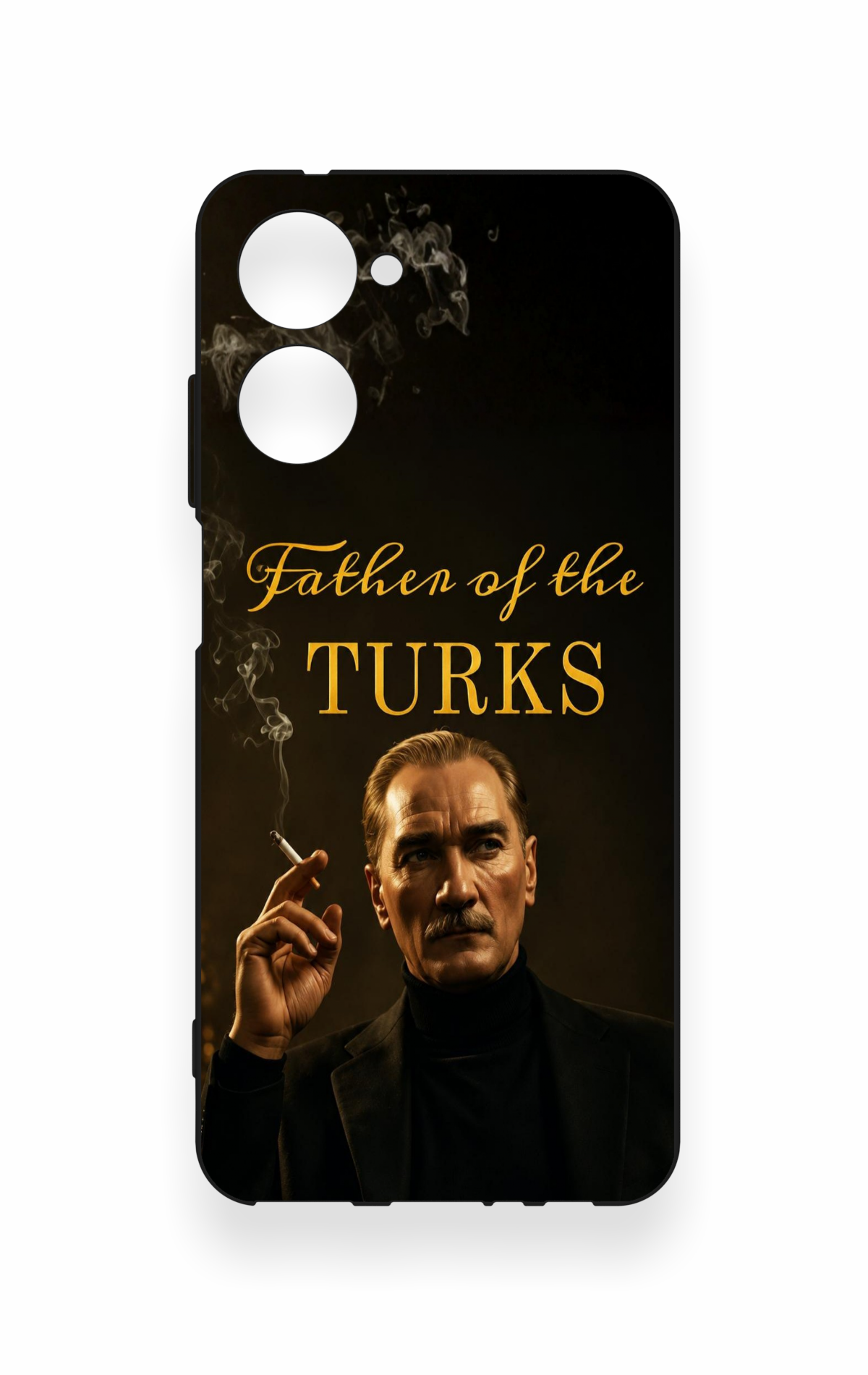 Realme 10 Uyumlu Father Of The Turks Desenli Silikon Kılıf