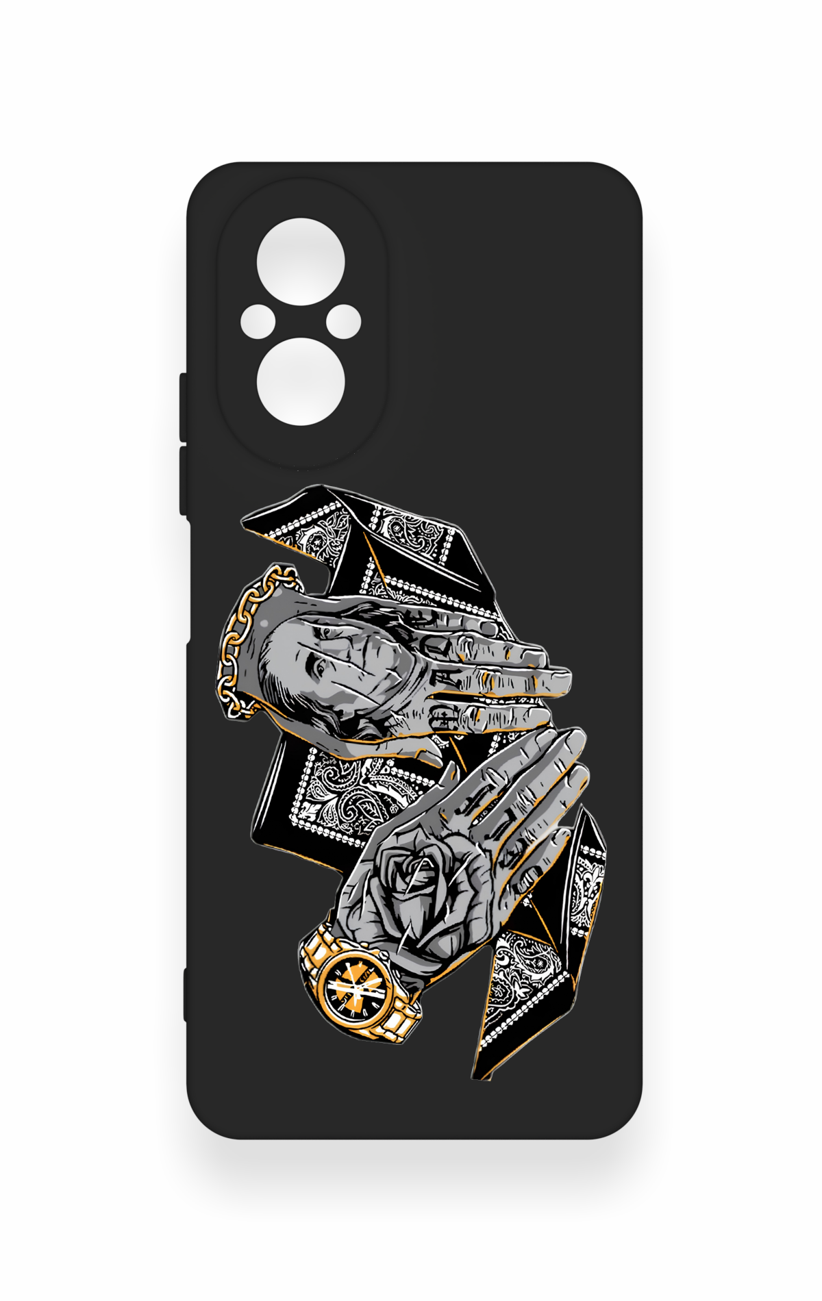 Realme 12 Lite Uyumlu Self Made Desenli Silikon Kılıf