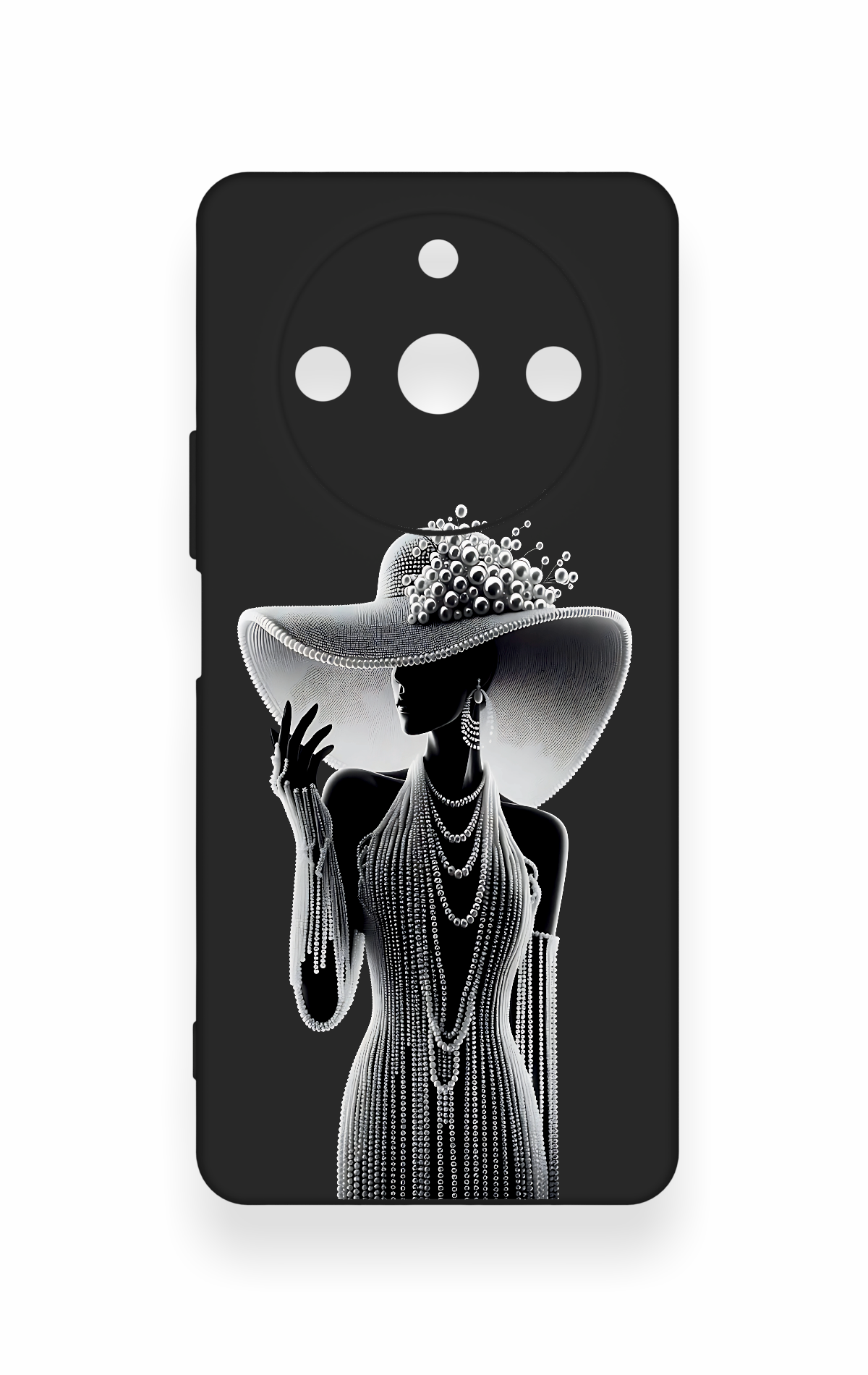 Realme 11 Pro Uyumlu Lady Desenli Silikon Kılıf