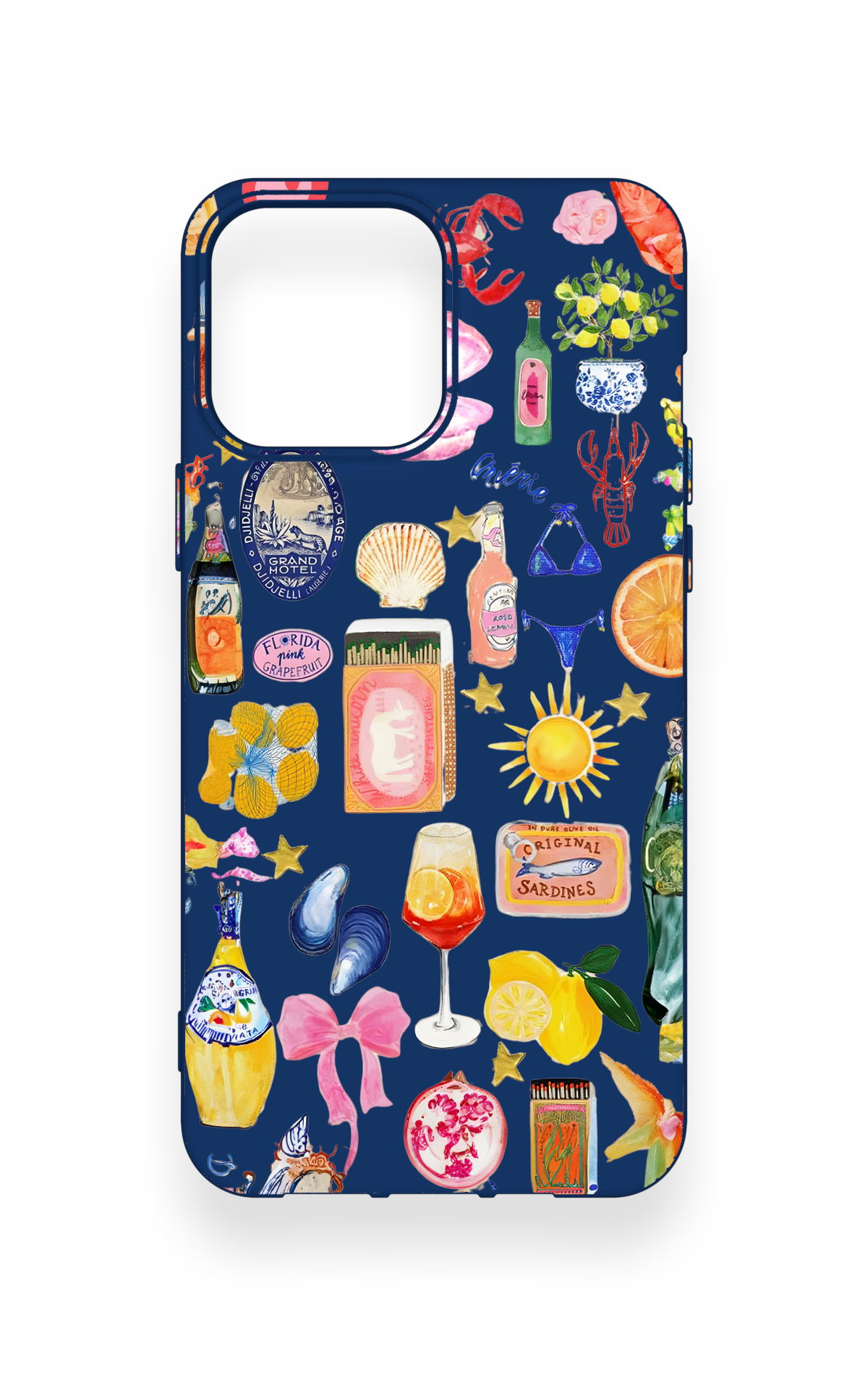 iPhone 13 Pro Max Uyumlu Summer Desenli Silikon Kılıf