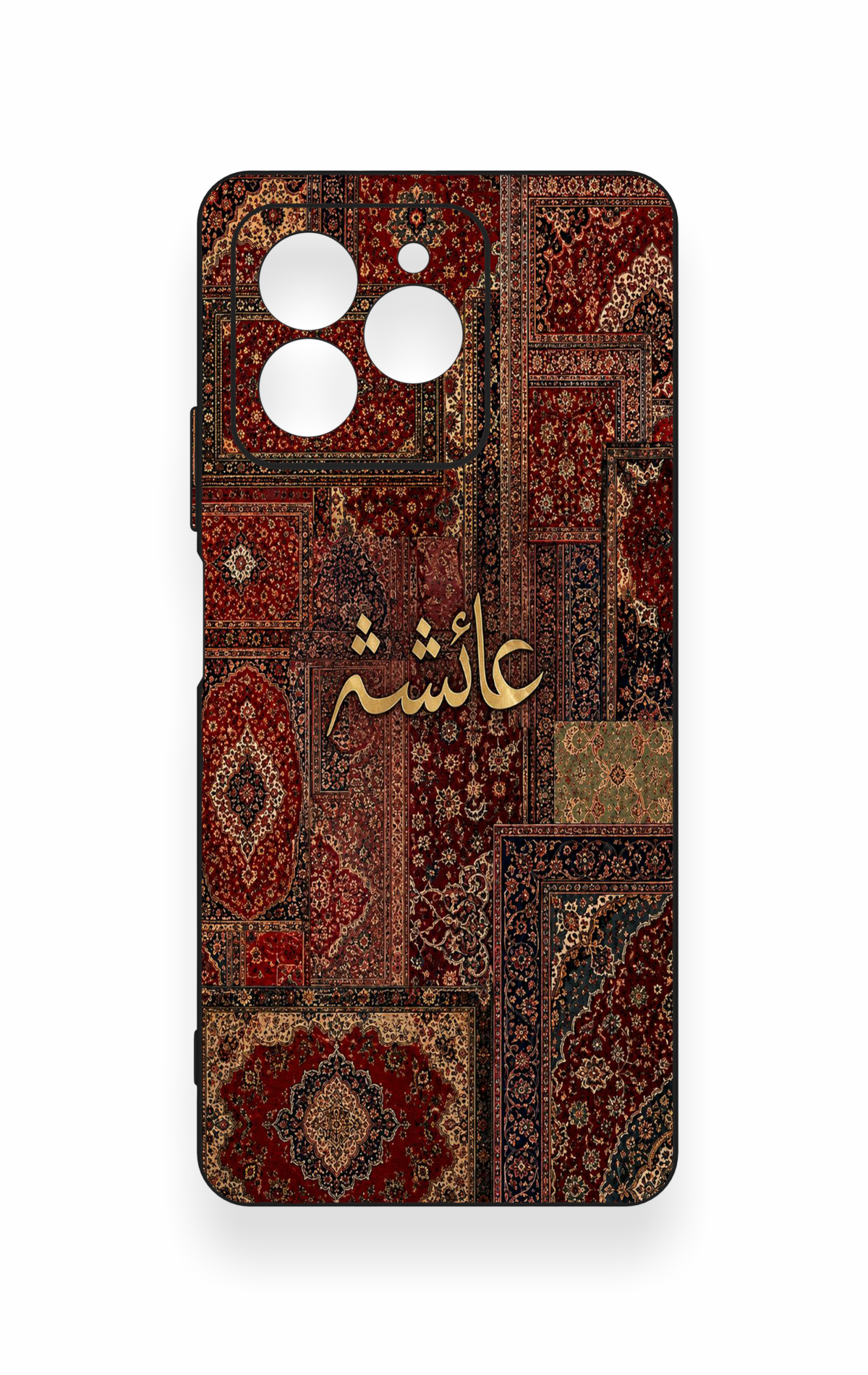 Omix X7 Uyumlu Vintage Halı Desenli Silikon Kılıf