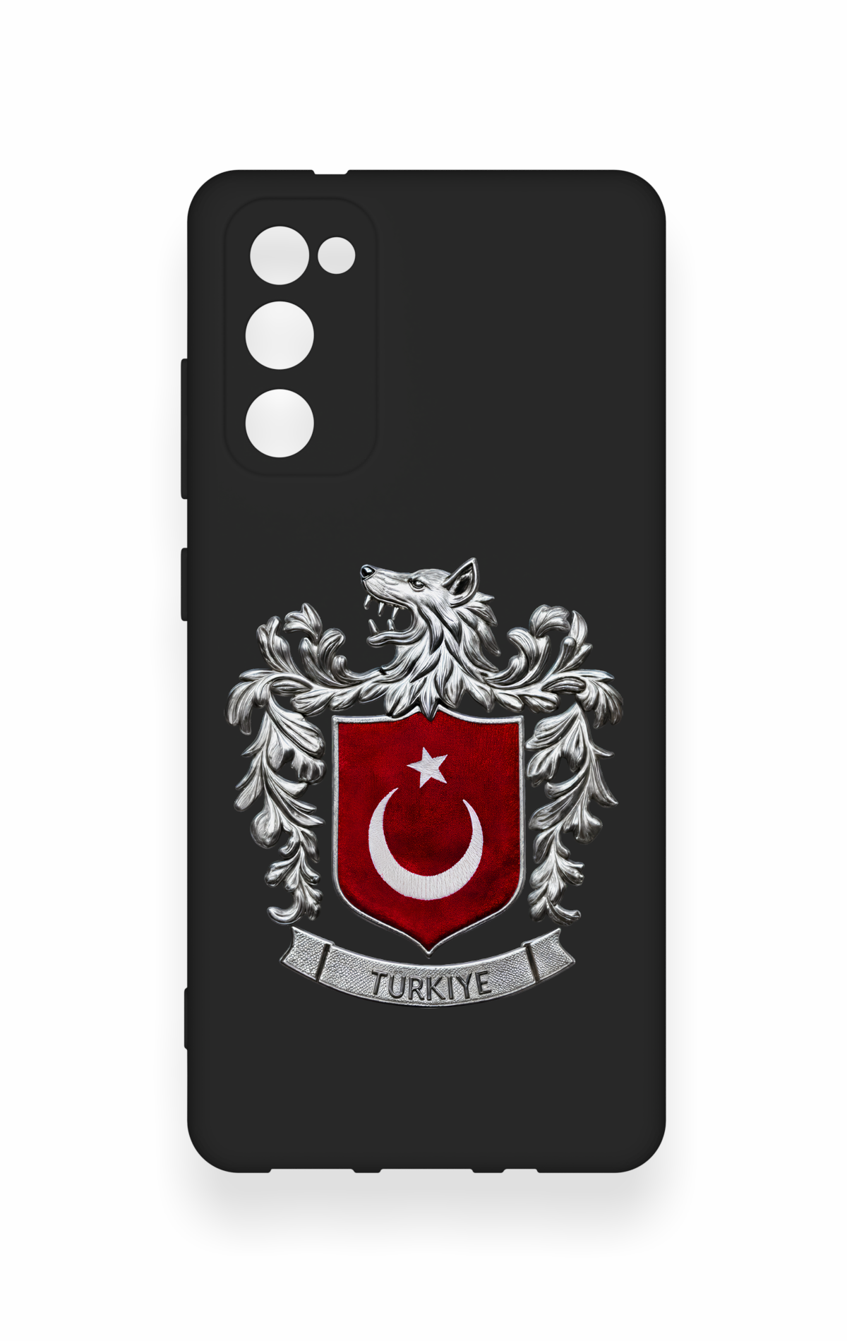 Samsung S20Fe Uyumlu Türk Arma Desenli Silikon Kılıf
