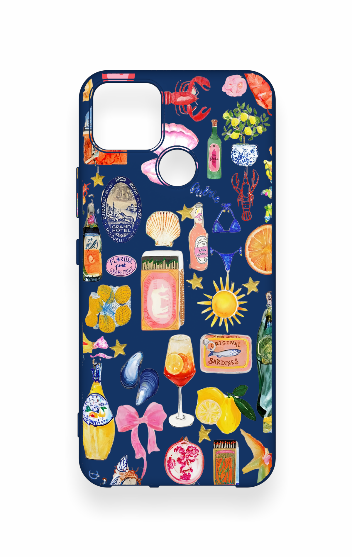 Realme C25 Uyumlu Summer Desenli Silikon Kılıf