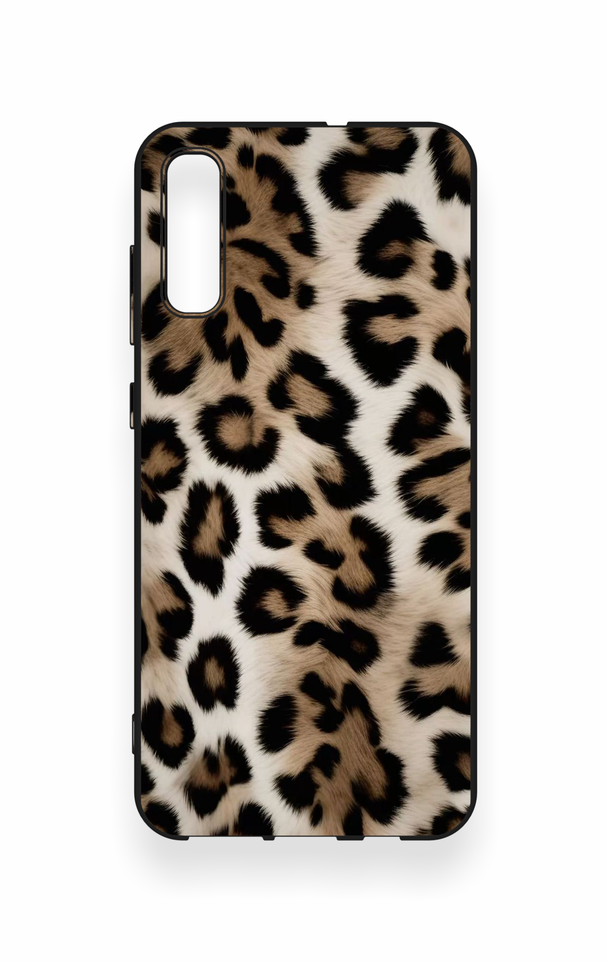 Samsung A70 Uyumlu Leopar Derisi Desenli Silikon Kılıf
