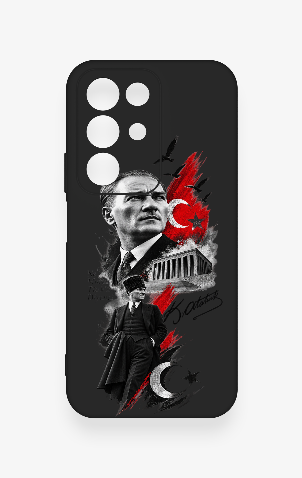 Realme C85 5G Uyumlu Atatürk Anıtkabir Desenli Silikon Kılıf