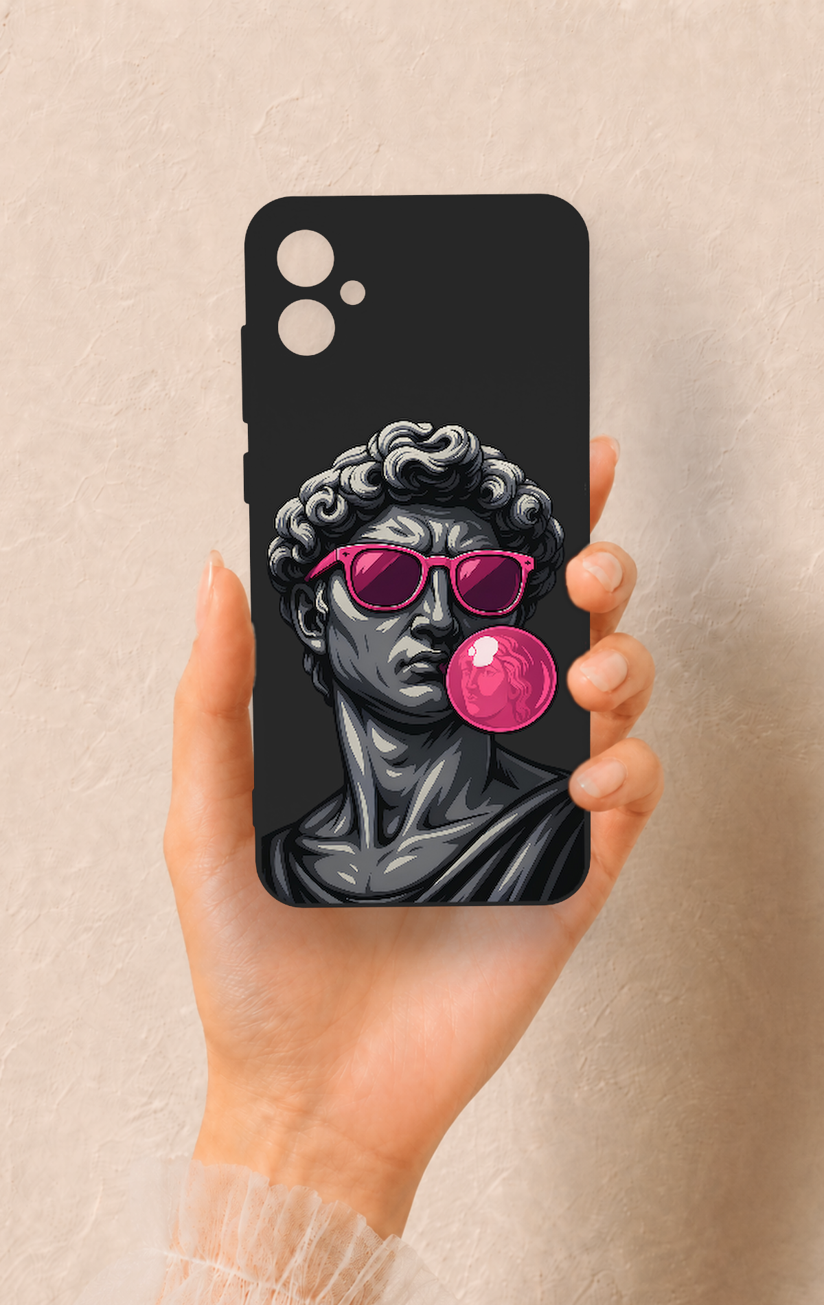 Samsung A05 Uyumlu Pop David Desenli Silikon Kılıf