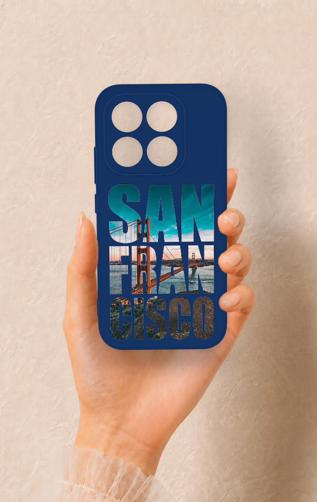 Mi 17 5G Uyumlu San Francisco Desenli Silikon Kılıf