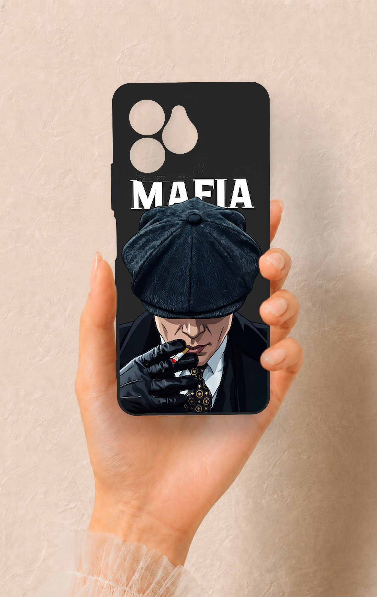 Omix x6 Uyumlu MAFIA Desenli Silikon Kılıf