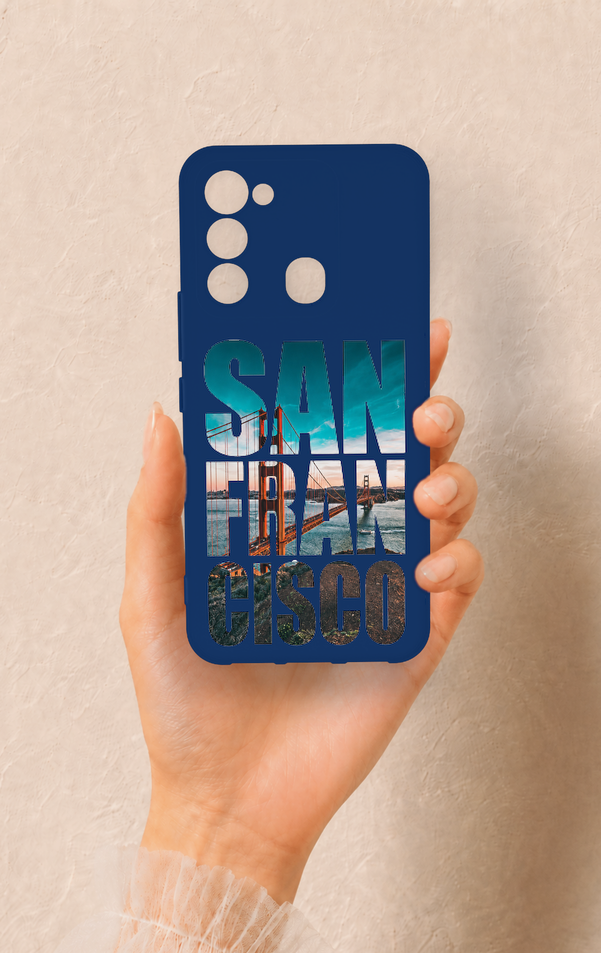 Tecno Spark 8C Uyumlu San Francisco Desenli Silikon Kılıf