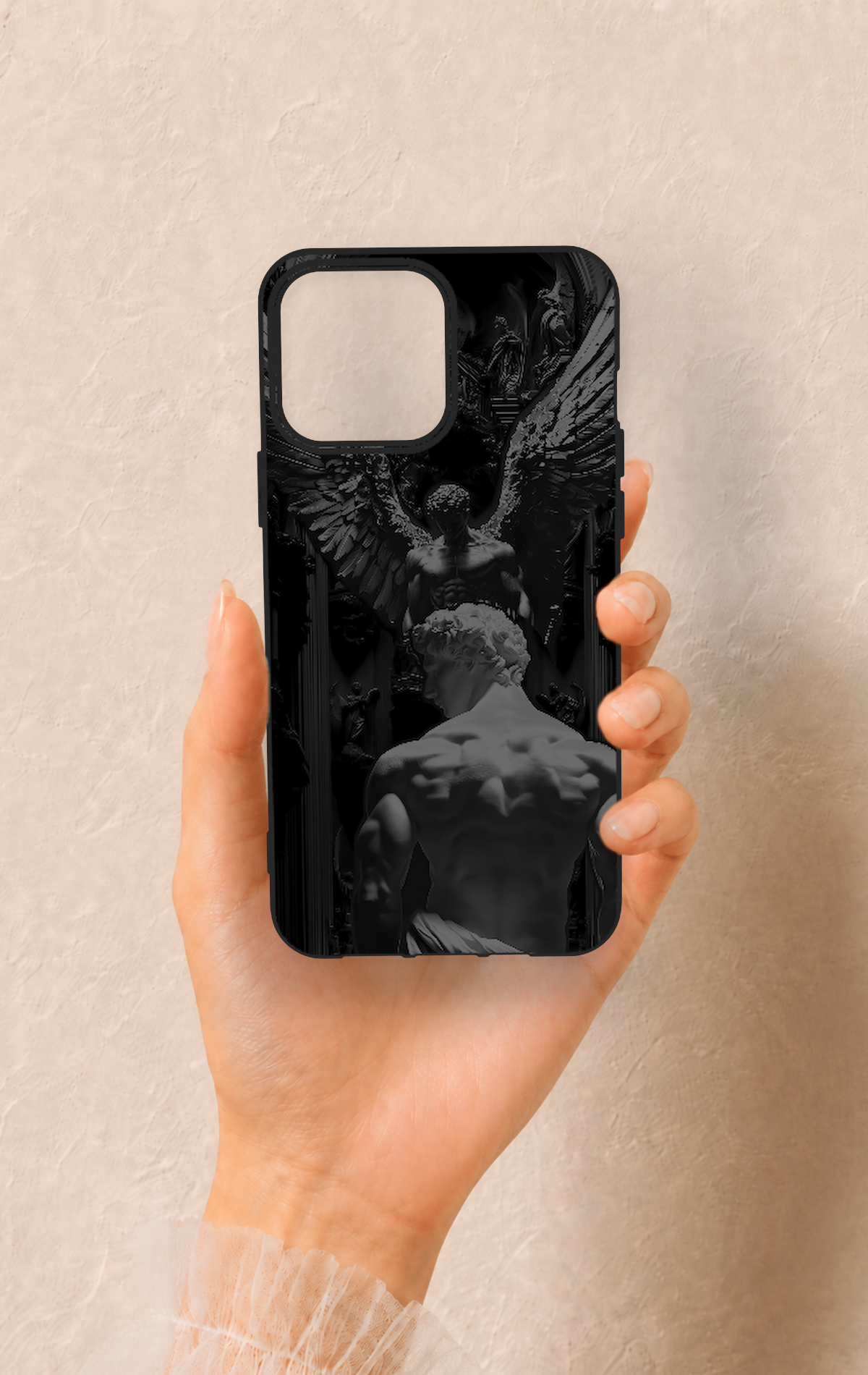 iPhone 13 Pro Max Uyumlu Icarus Desenli Silikon Kılıf
