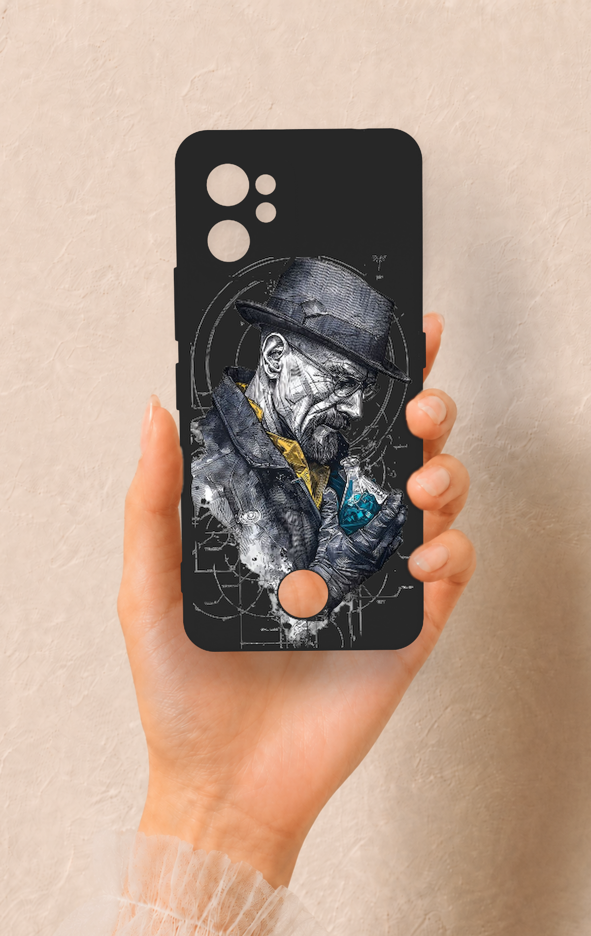 Reeder S19 Max Pro Uyumlu Walter White Desenli Silikon Kılıf