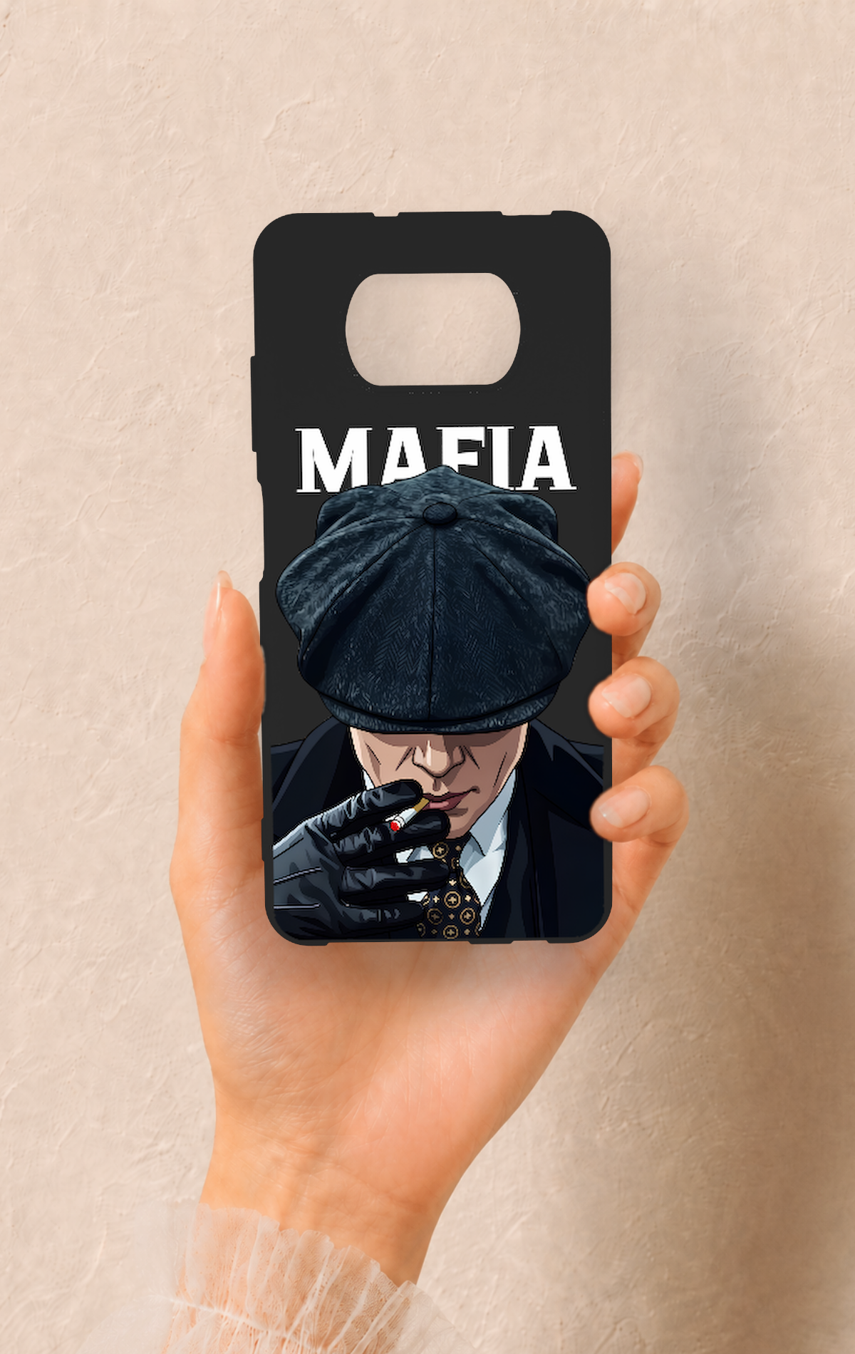 Poco X3 Uyumlu MAFIA Desenli Silikon Kılıf