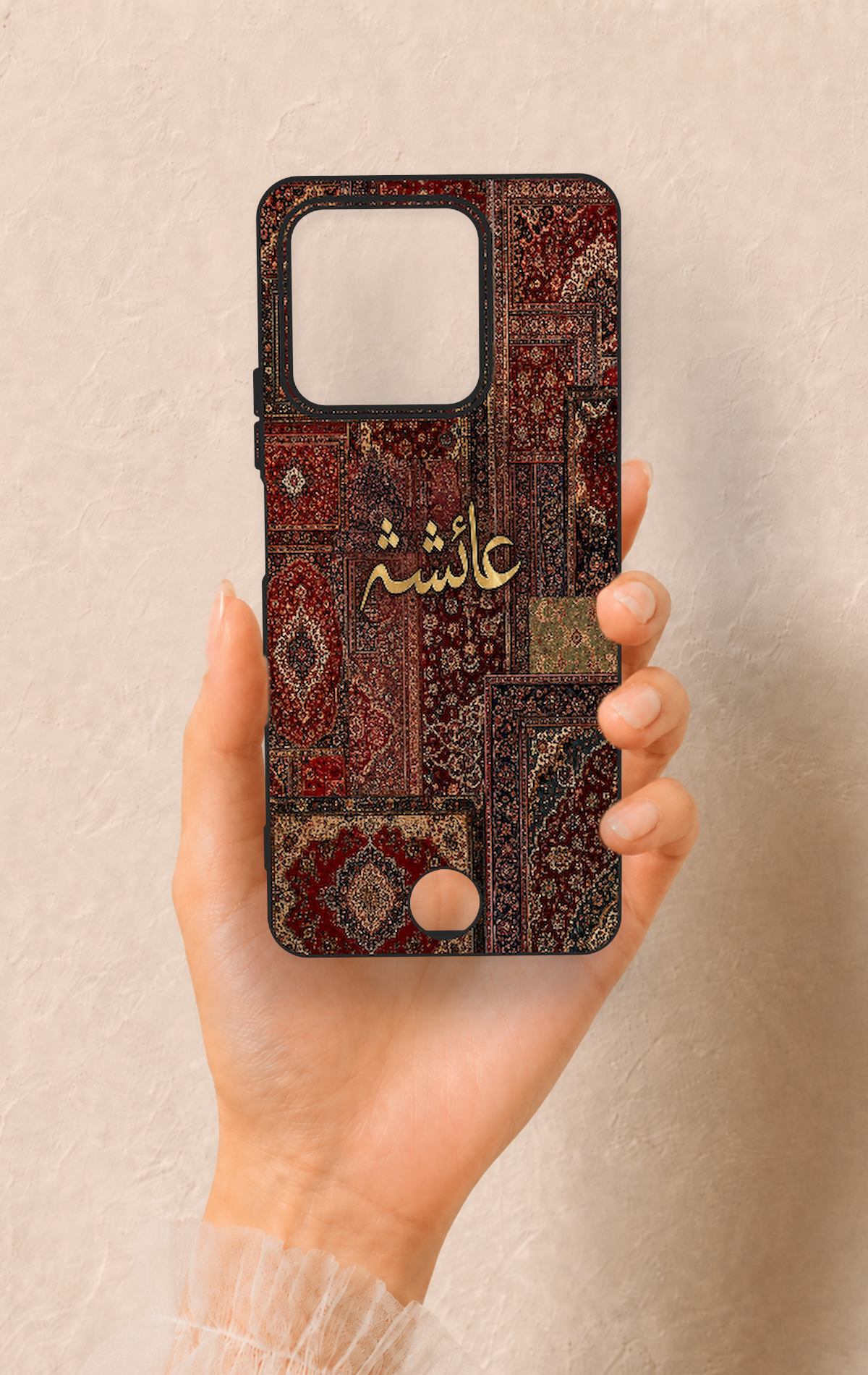 Reeder S71 Uyumlu Vintage Halı Desenli Silikon Kılıf