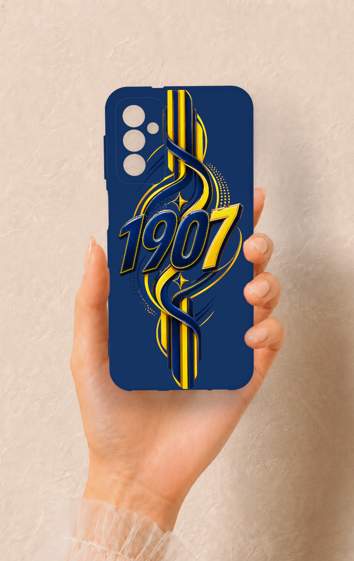 Samsung M13 Uyumlu FB-1907 Desenli Silikon Kılıf