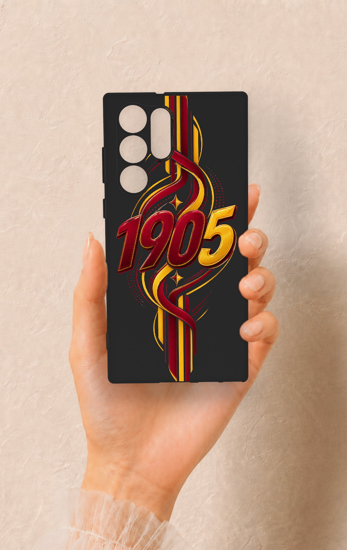 Samsung S22 Ultra Uyumlu GS-1905 Desenli Silikon Kılıf