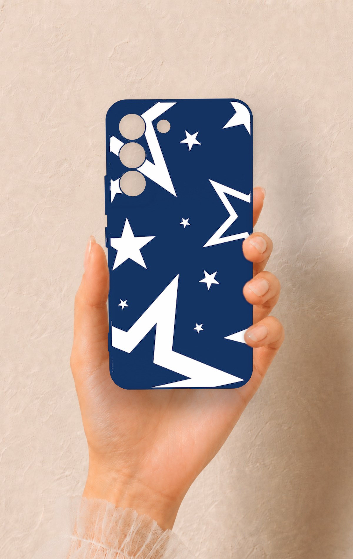 Samsung S22 Uyumlu Mega Star Desenli Silikon Kılıf
