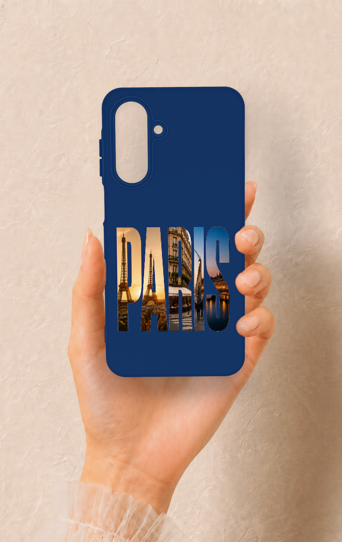 Samsung A26 Uyumlu Paris Desenli Silikon Kılıf