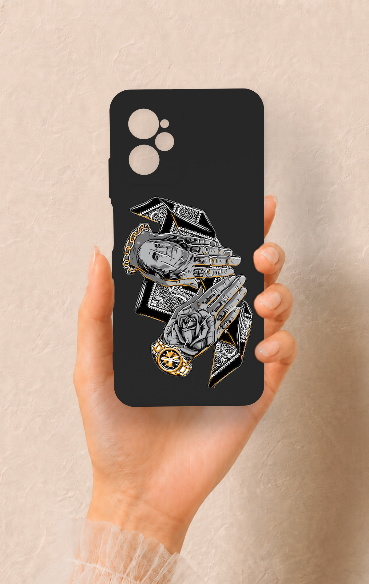 Casper Via X30 Uyumlu Self Made Desenli Silikon Kılıf