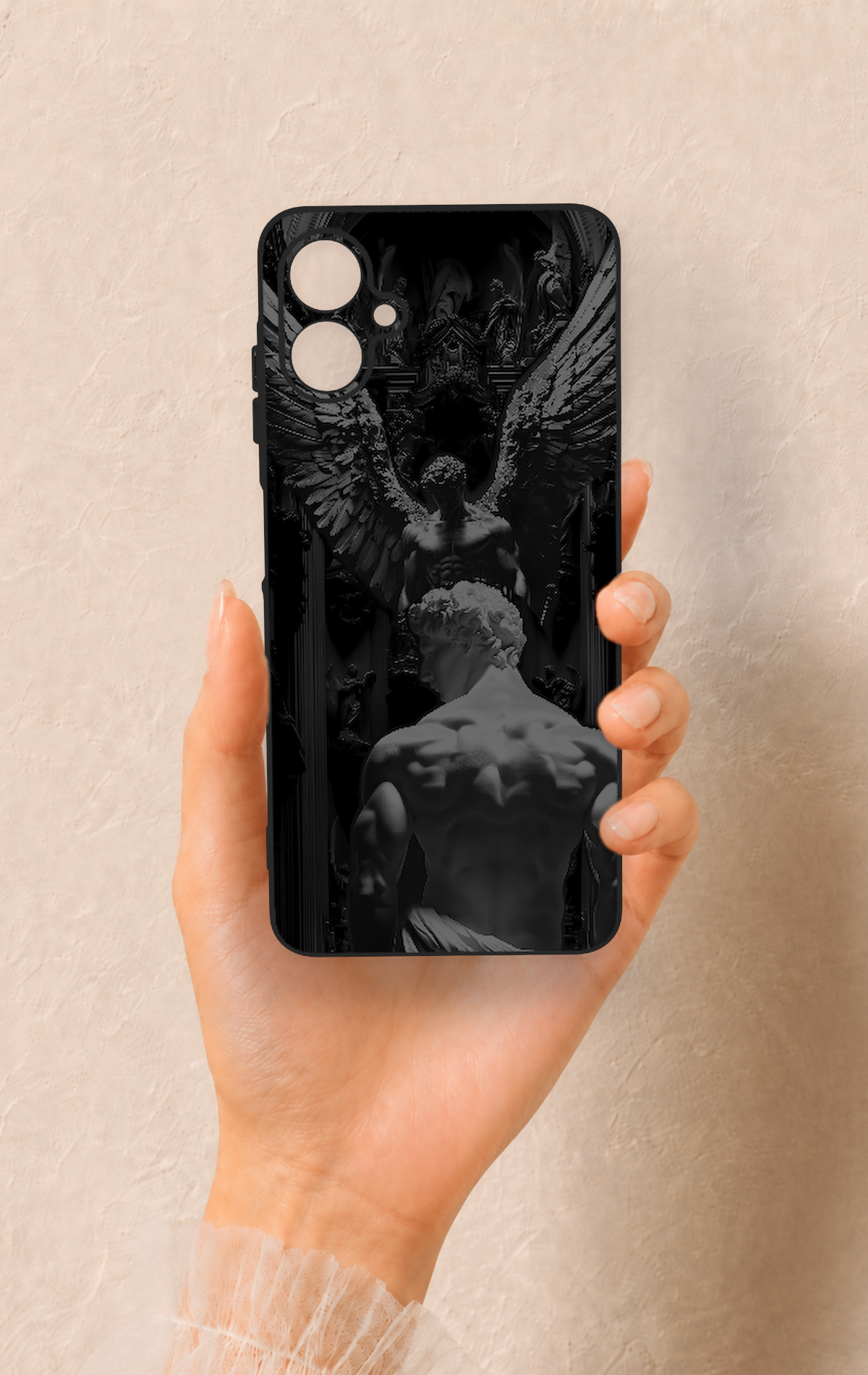 Samsung A06 Uyumlu Icarus Desenli Silikon Kılıf