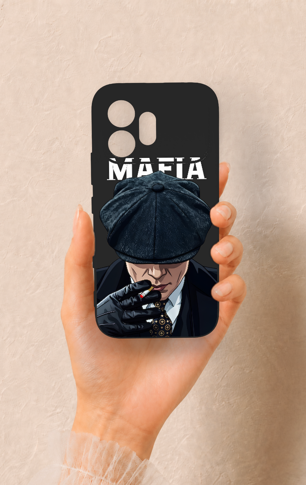 Honor 600 Uyumlu MAFIA Desenli Silikon Kılıf