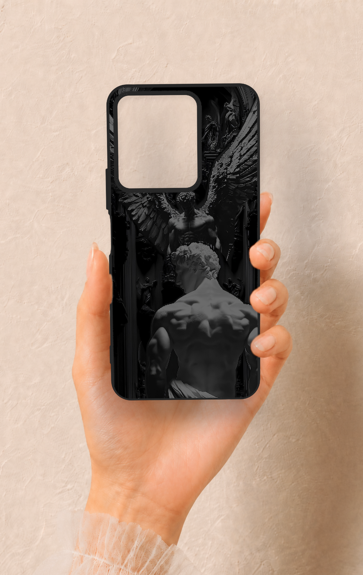 Vivo Y35 Uyumlu Icarus Desenli Silikon Kılıf