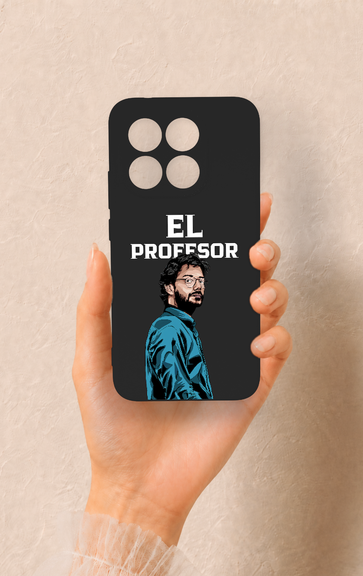 Mi 15T 5G Uyumlu El Profesor Desenli Silikon Kılıf