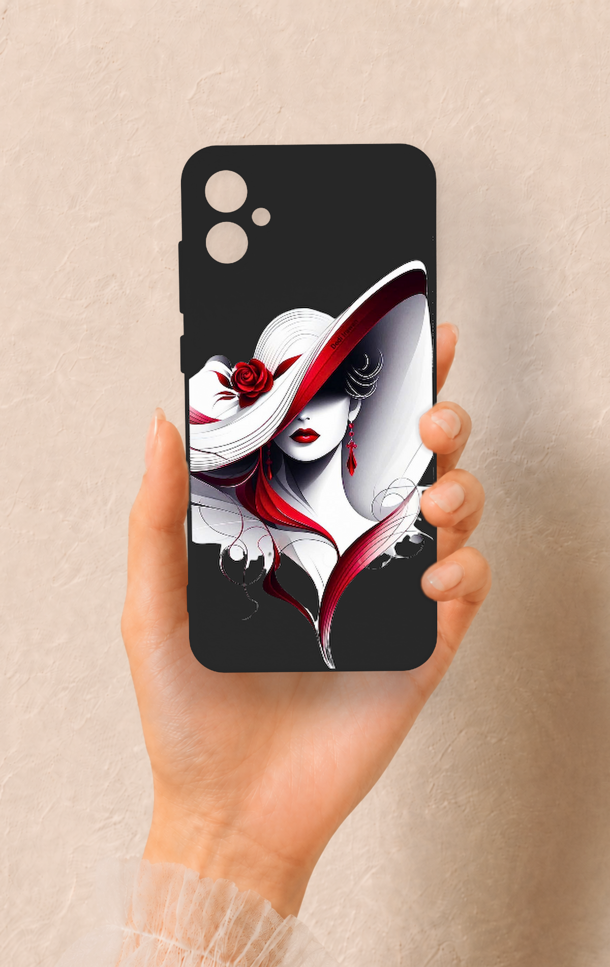 Samsung A05 Uyumlu Matmazel Desenli Silikon Kılıf