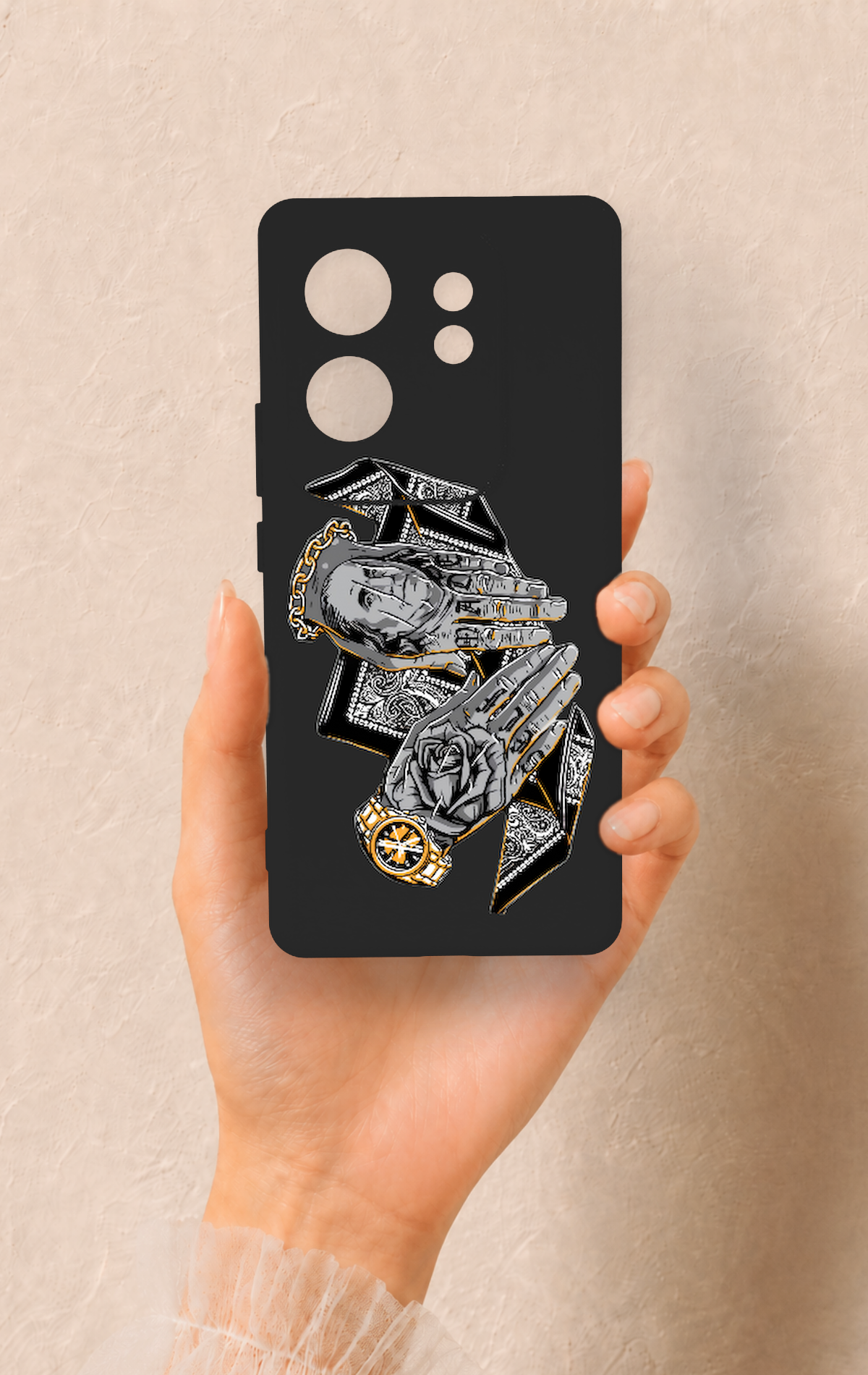 İnfinix Zero 30 Uyumlu Self Made Desenli Silikon Kılıf