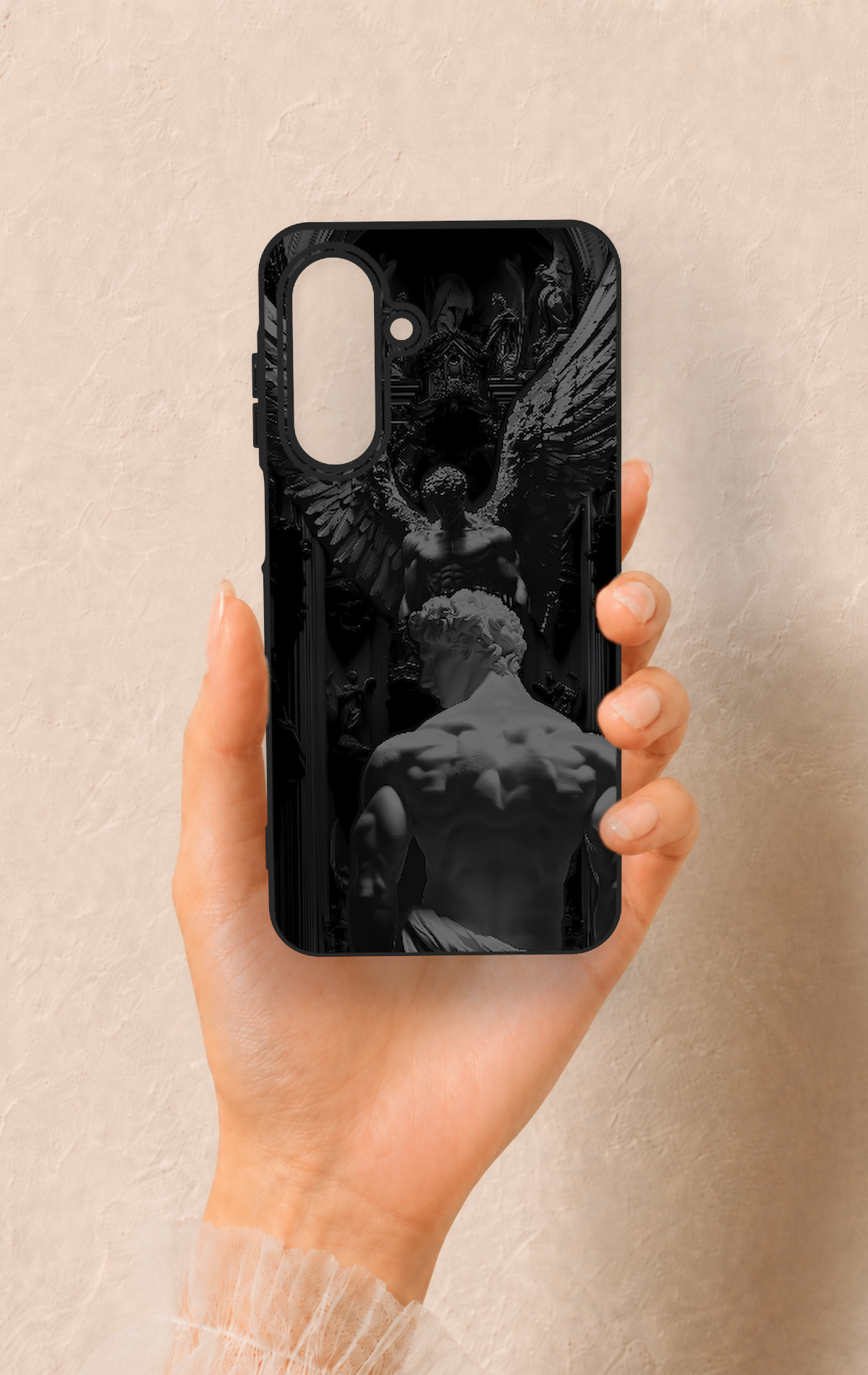 Samsung A26 Uyumlu Icarus Desenli Silikon Kılıf