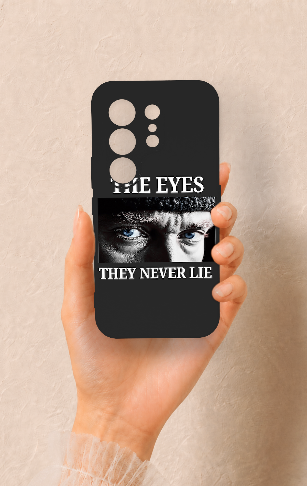Tecno Camon 50 4G Uyumlu Atatürk Eyes Desenli Silikon Kılıf