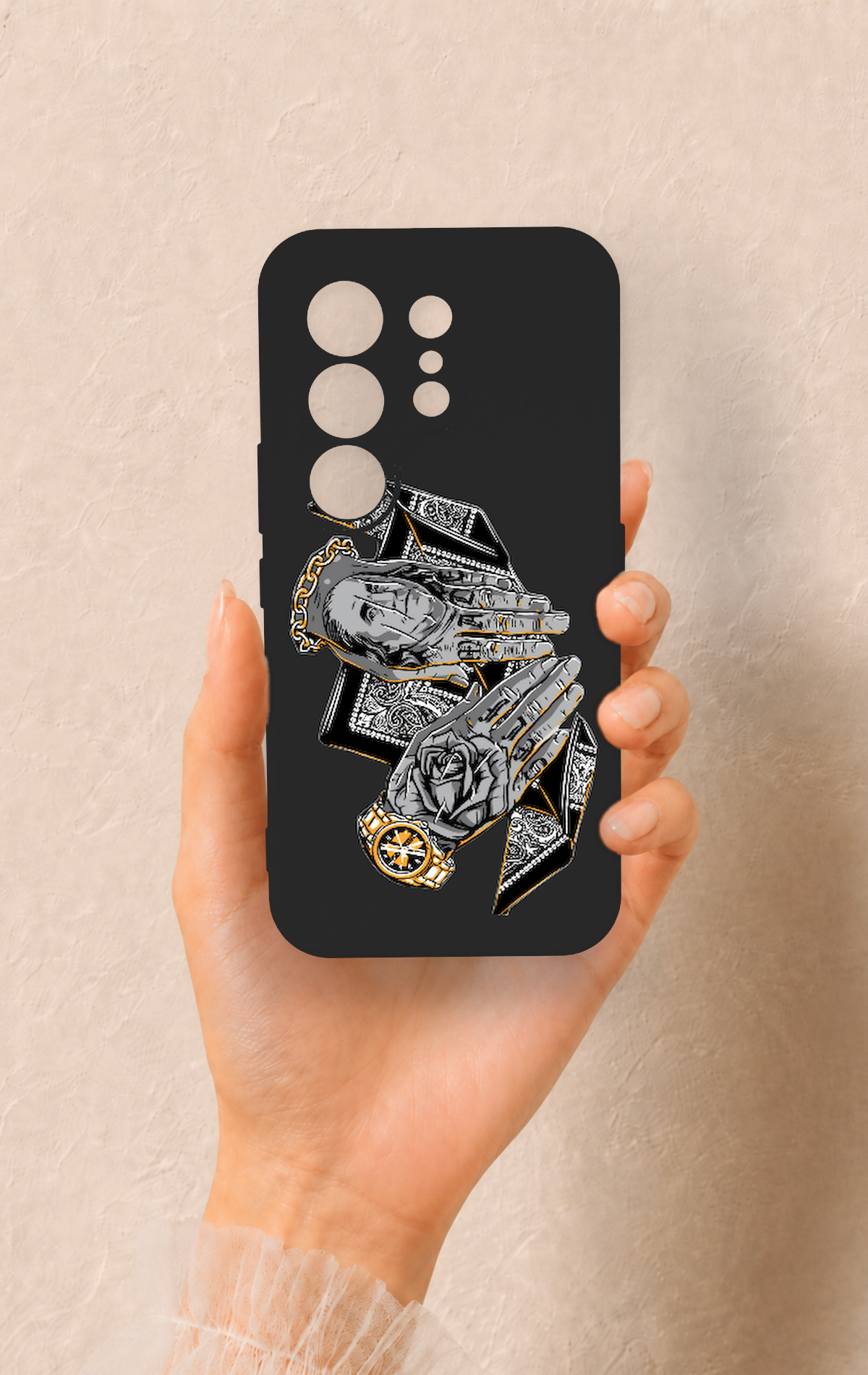 Tecno Camon 50 4G Uyumlu Self Made Desenli Silikon Kılıf