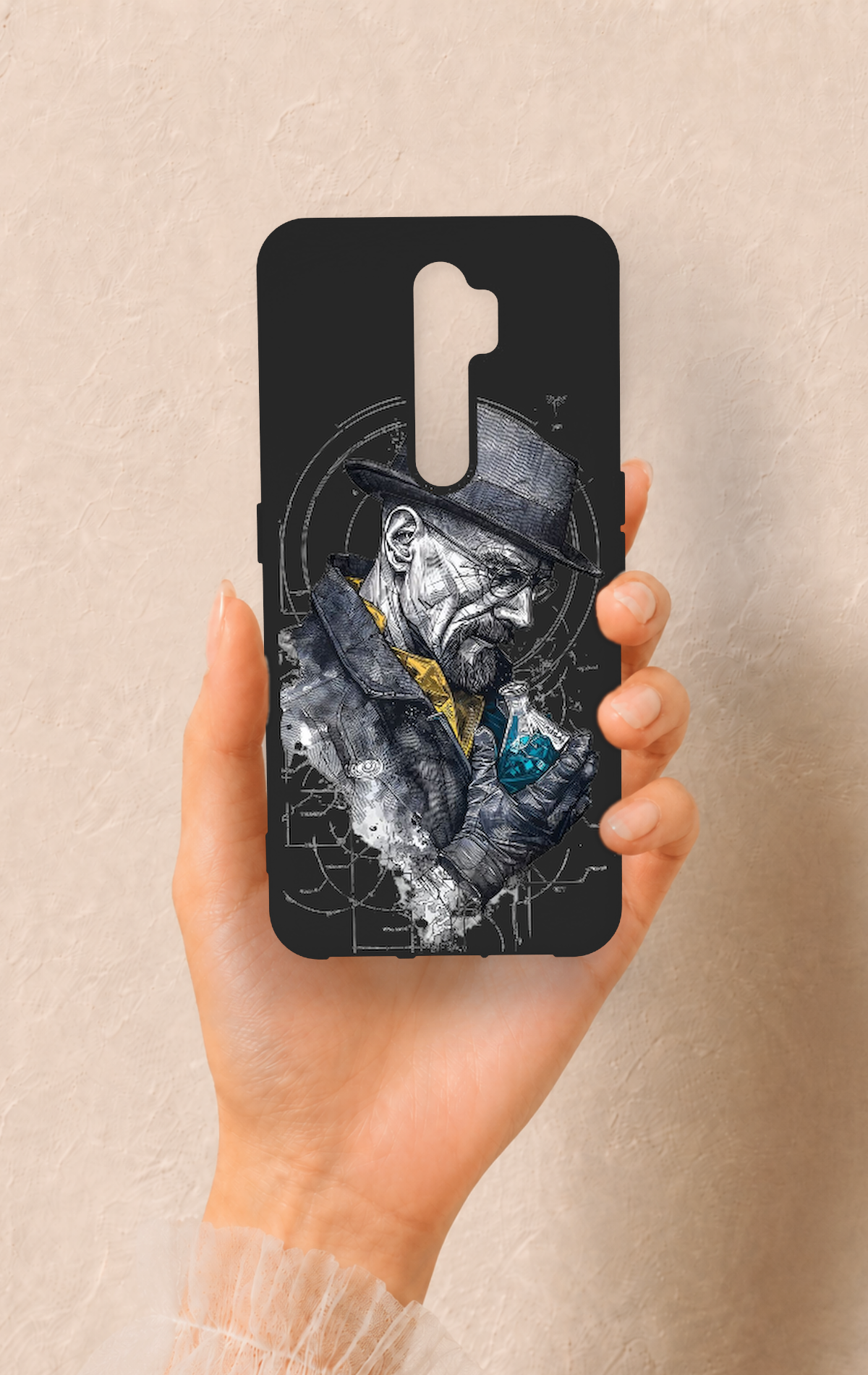 Oppo A9 2020 Uyumlu Walter White Desenli Silikon Kılıf