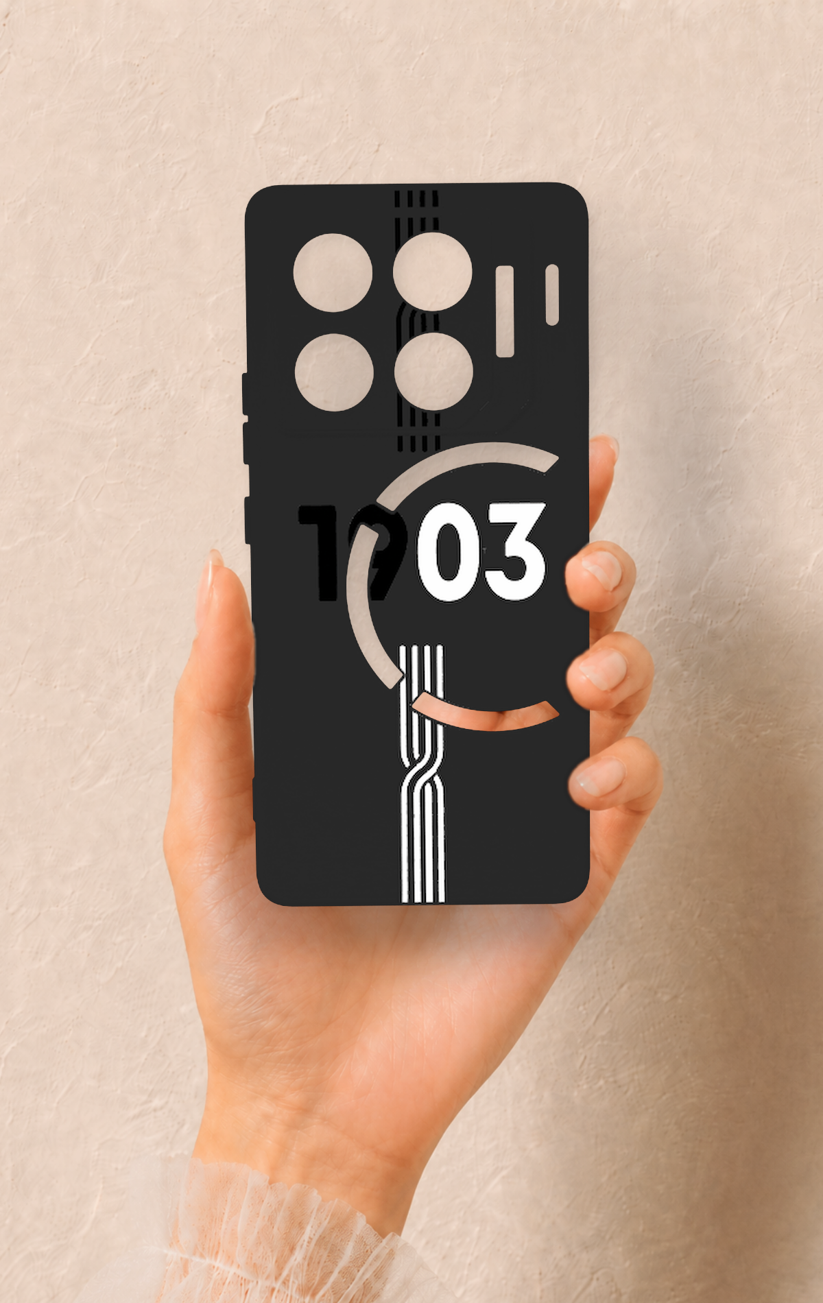 İnfinix Gt 20 Pro Uyumlu 1903 Kemer Desenli Silikon Kılıf