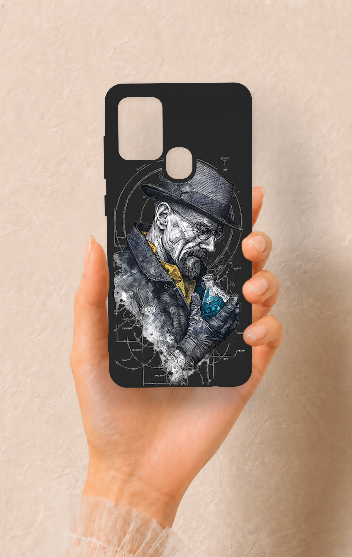 Samsung A21S Uyumlu Walter White Desenli Silikon Kılıf