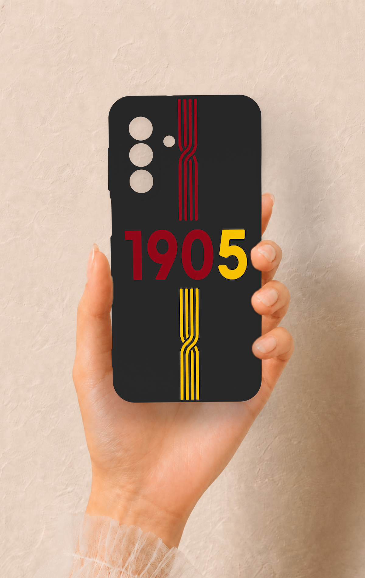 Samsung A17 Uyumlu 1905 Kemer Desenli Silikon Kılıf