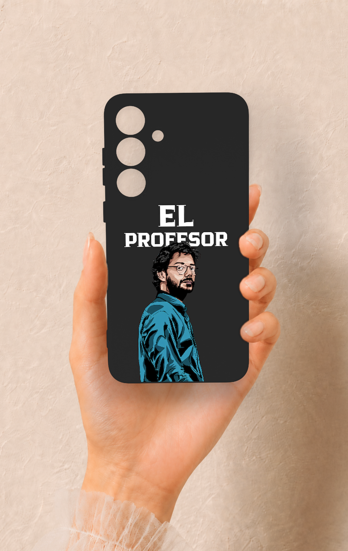 Samsung S25 Plus Uyumlu El Profesor Desenli Silikon Kılıf