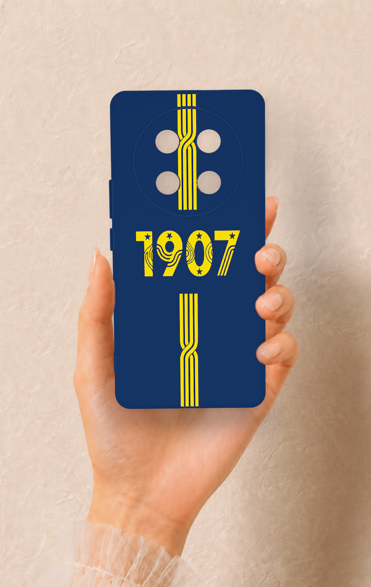 Honor Magic 7 Lite 5G Uyumlu 1907 Kemer Desenli Silikon Kılıf