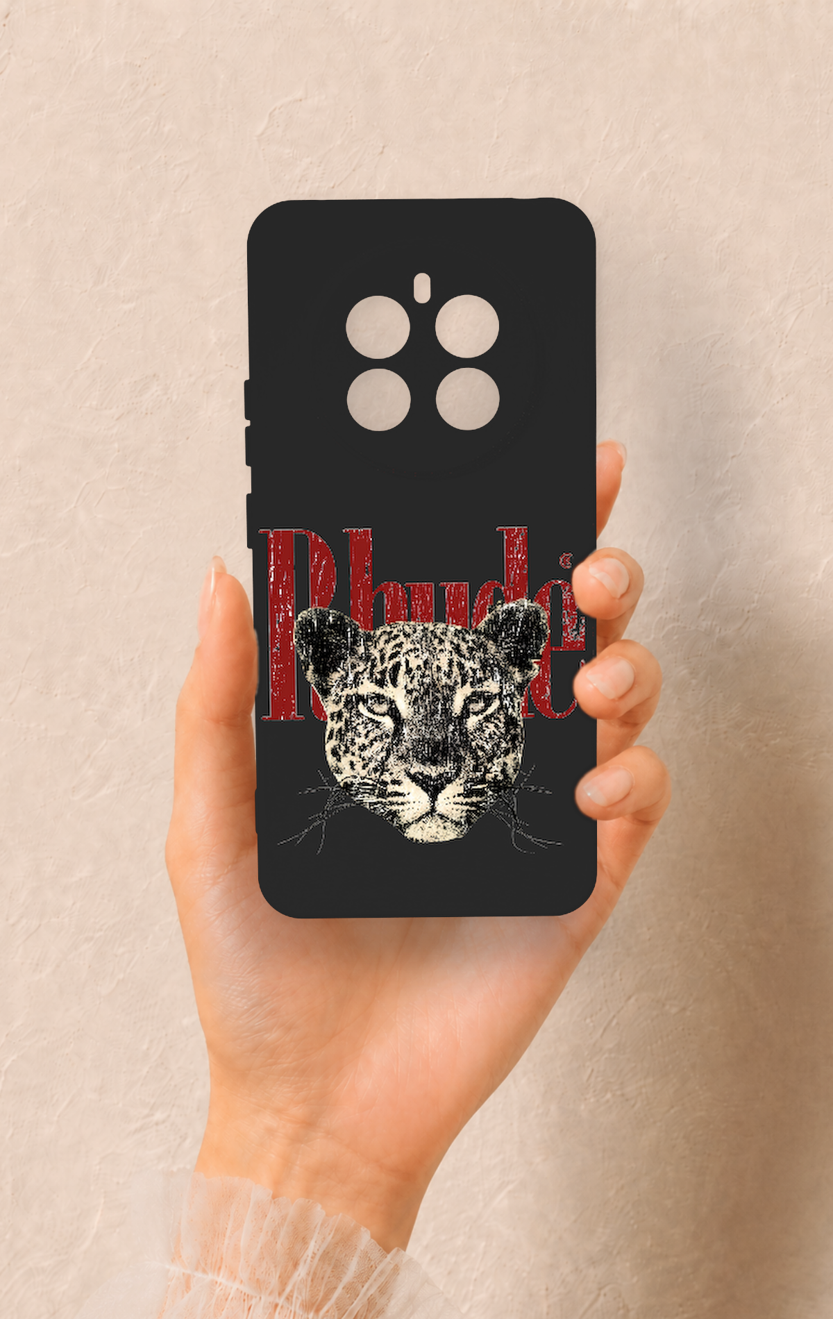 Realme 12 4G Uyumlu Rhude Desenli Silikon Kılıf