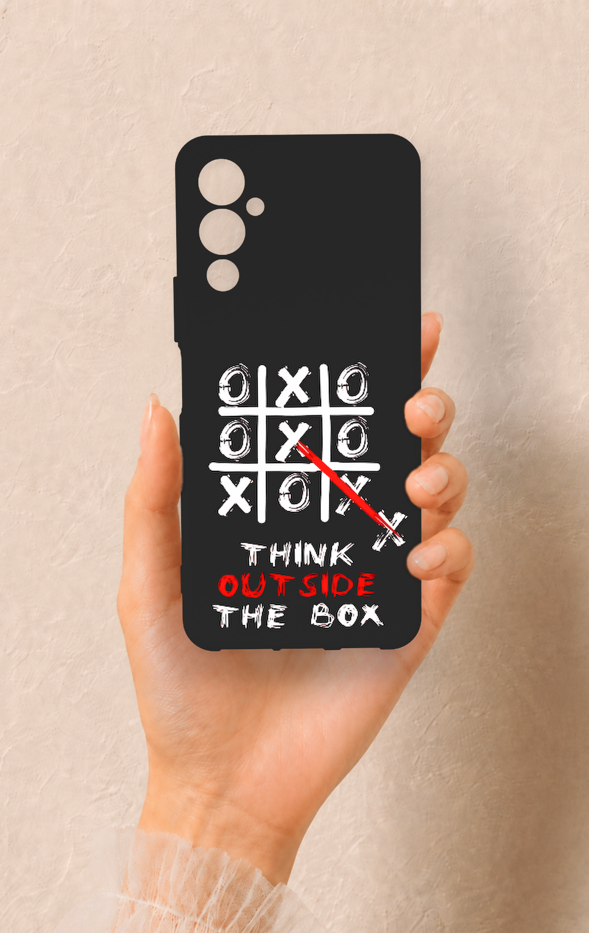 Tecno Pova Neo 4 Uyumlu Out Side The Box Desenli Silikon Kılıf