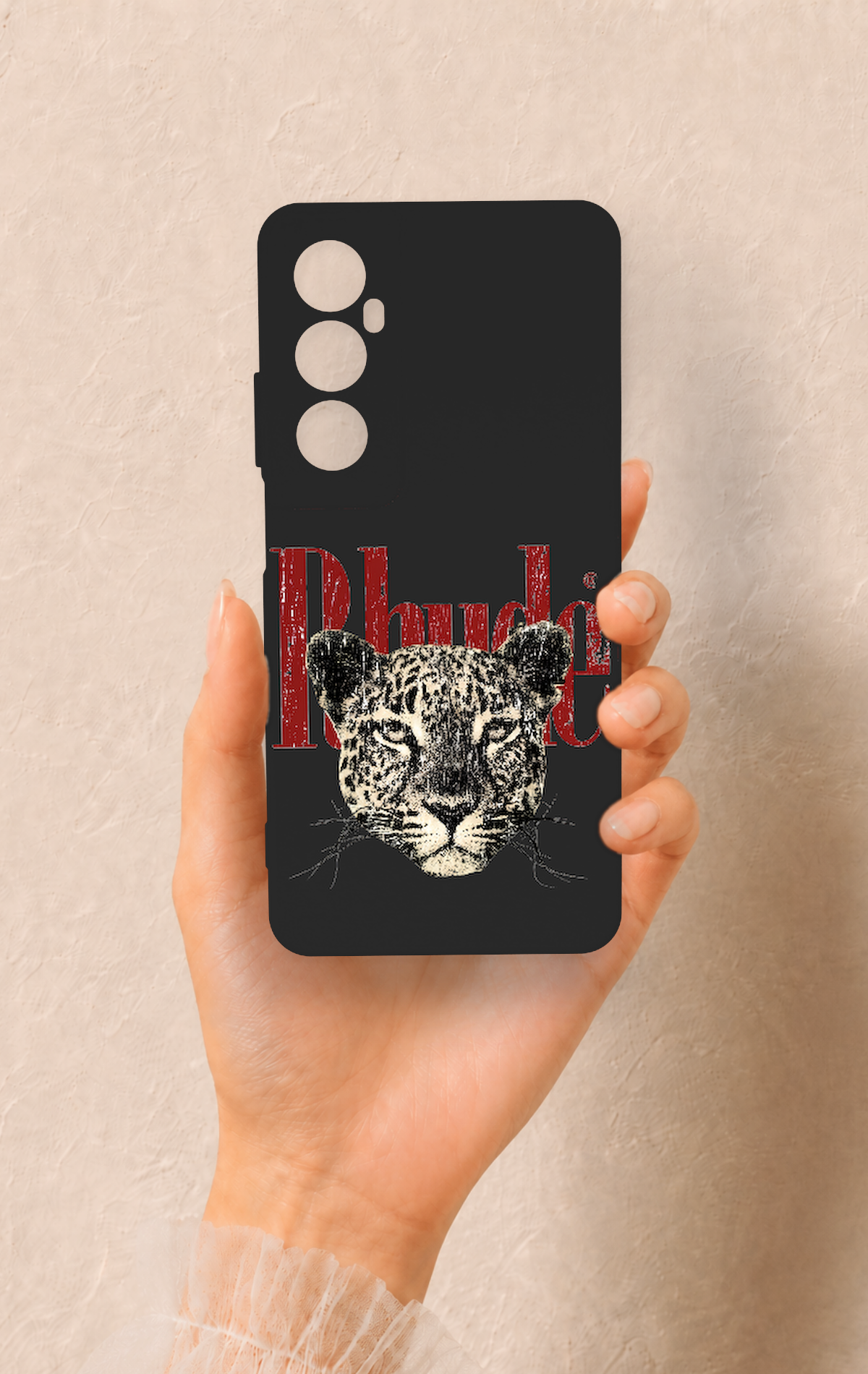 Realme C65 Uyumlu Rhude Desenli Silikon Kılıf