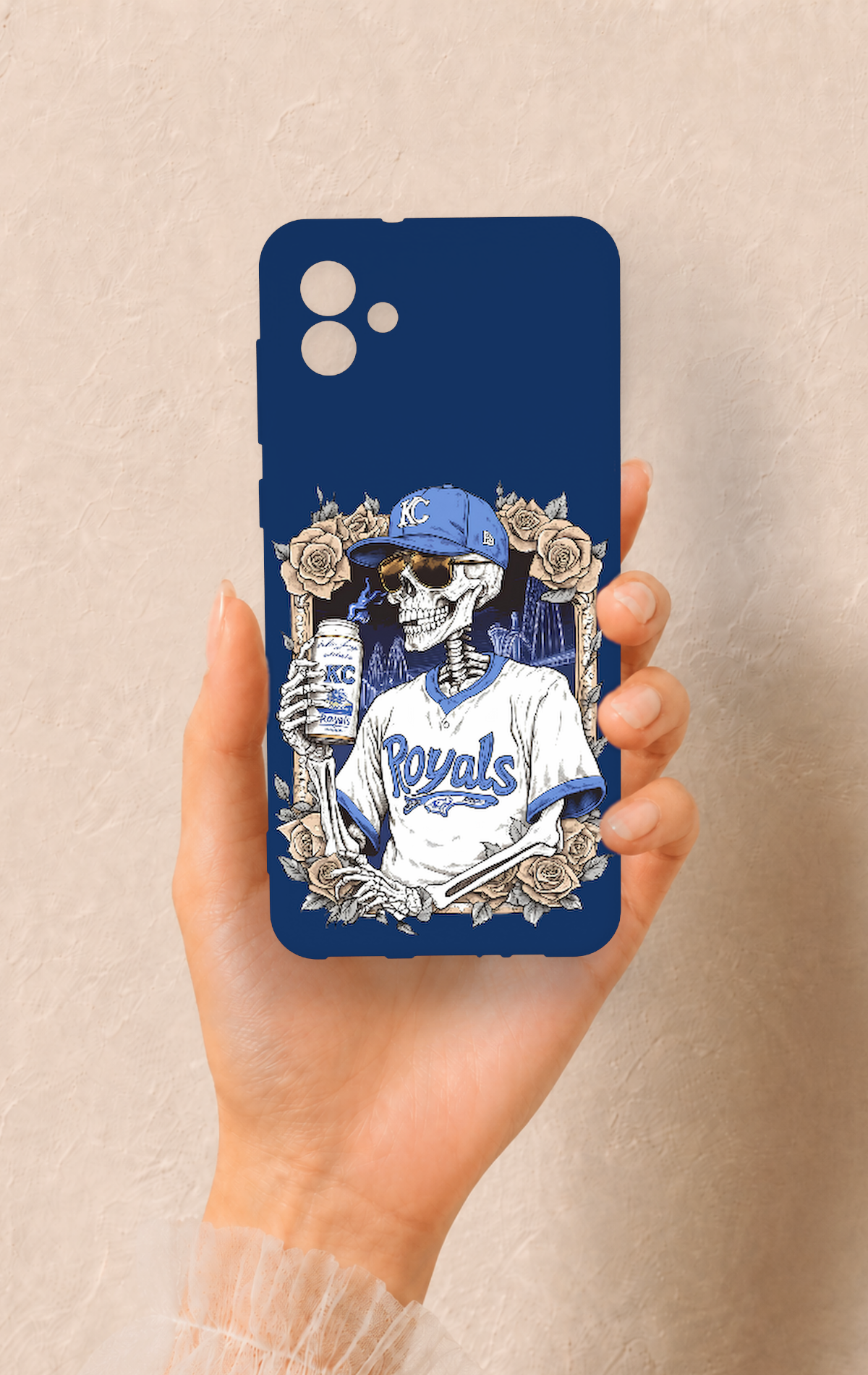 Samsung A04 Uyumlu Royals Desenli Silikon Kılıf