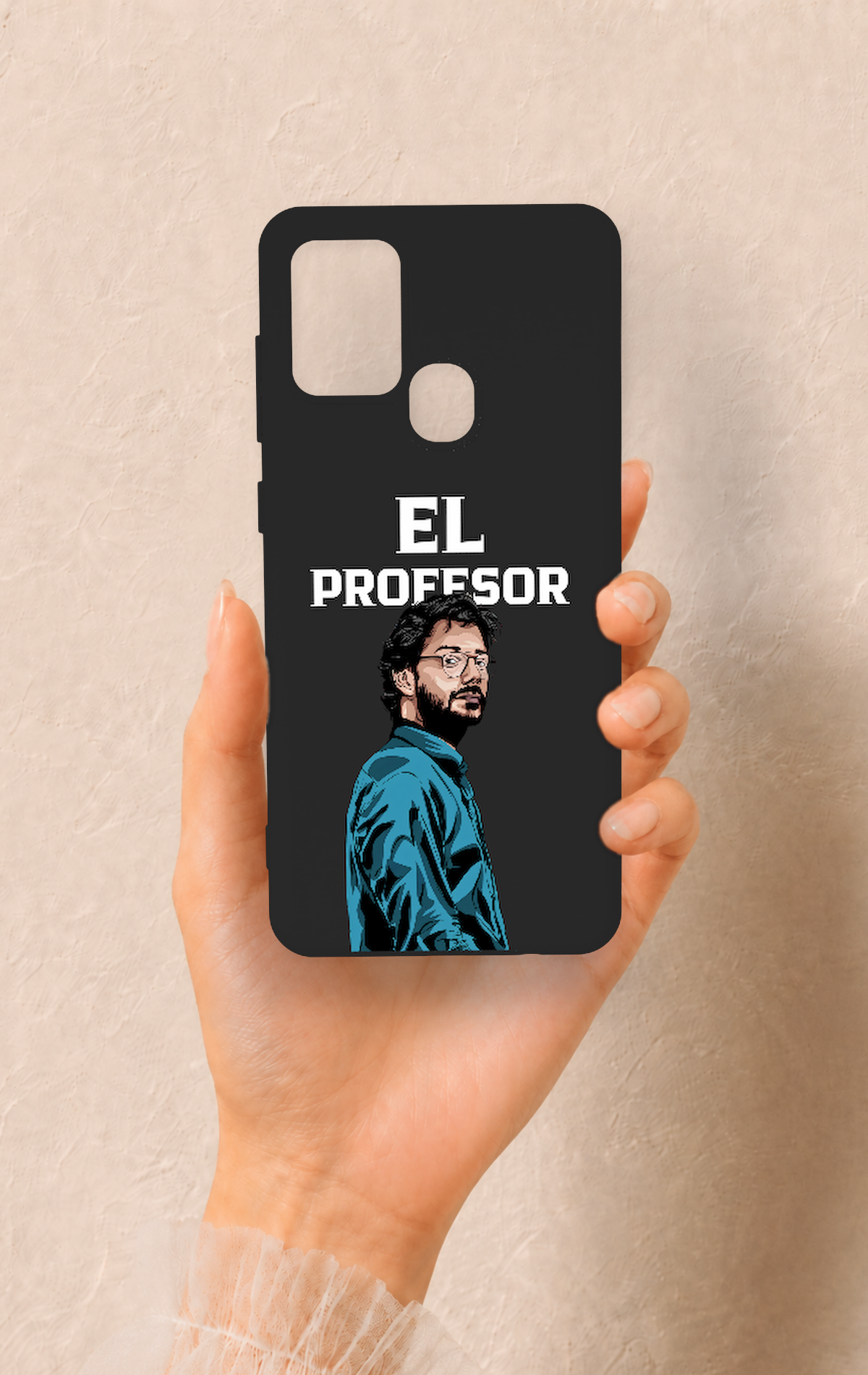 Samsung A21S Uyumlu El Profesor Desenli Silikon Kılıf
