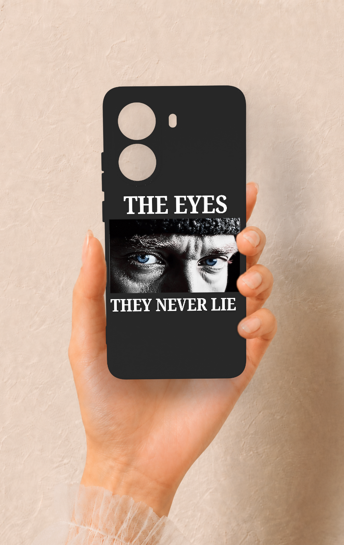Poco X7 Pro Uyumlu Atatürk Eyes Desenli Silikon Kılıf