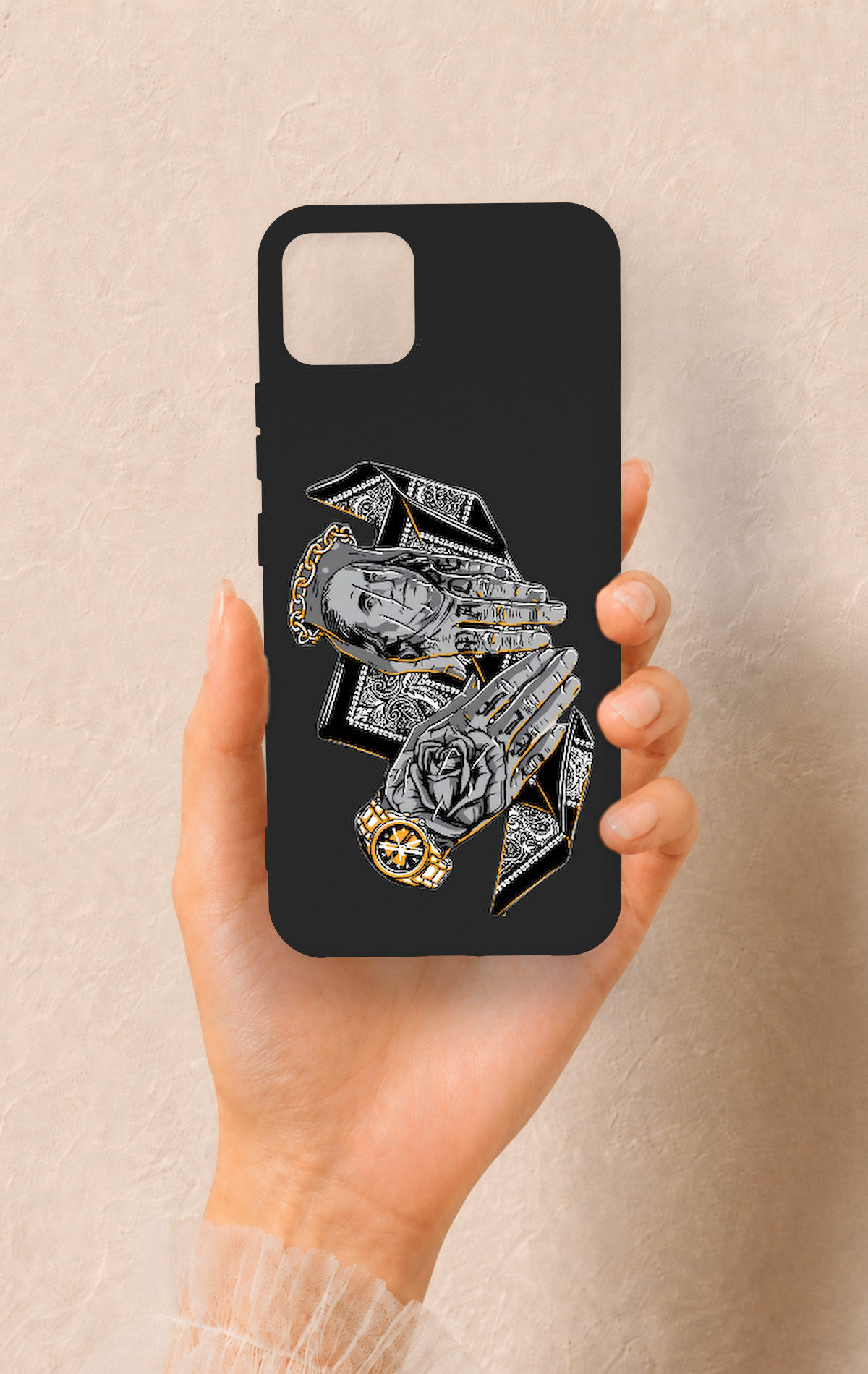 Realme C11 2021 Uyumlu Self Made Desenli Silikon Kılıf