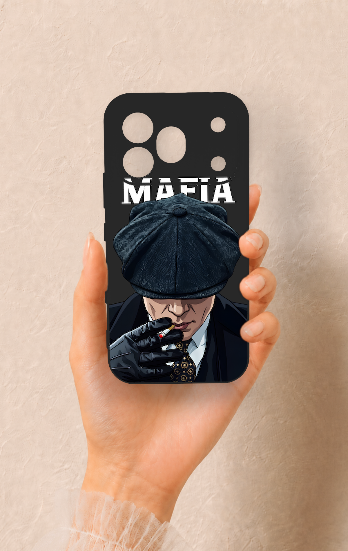 Honor 600 Pro Uyumlu MAFIA Desenli Silikon Kılıf