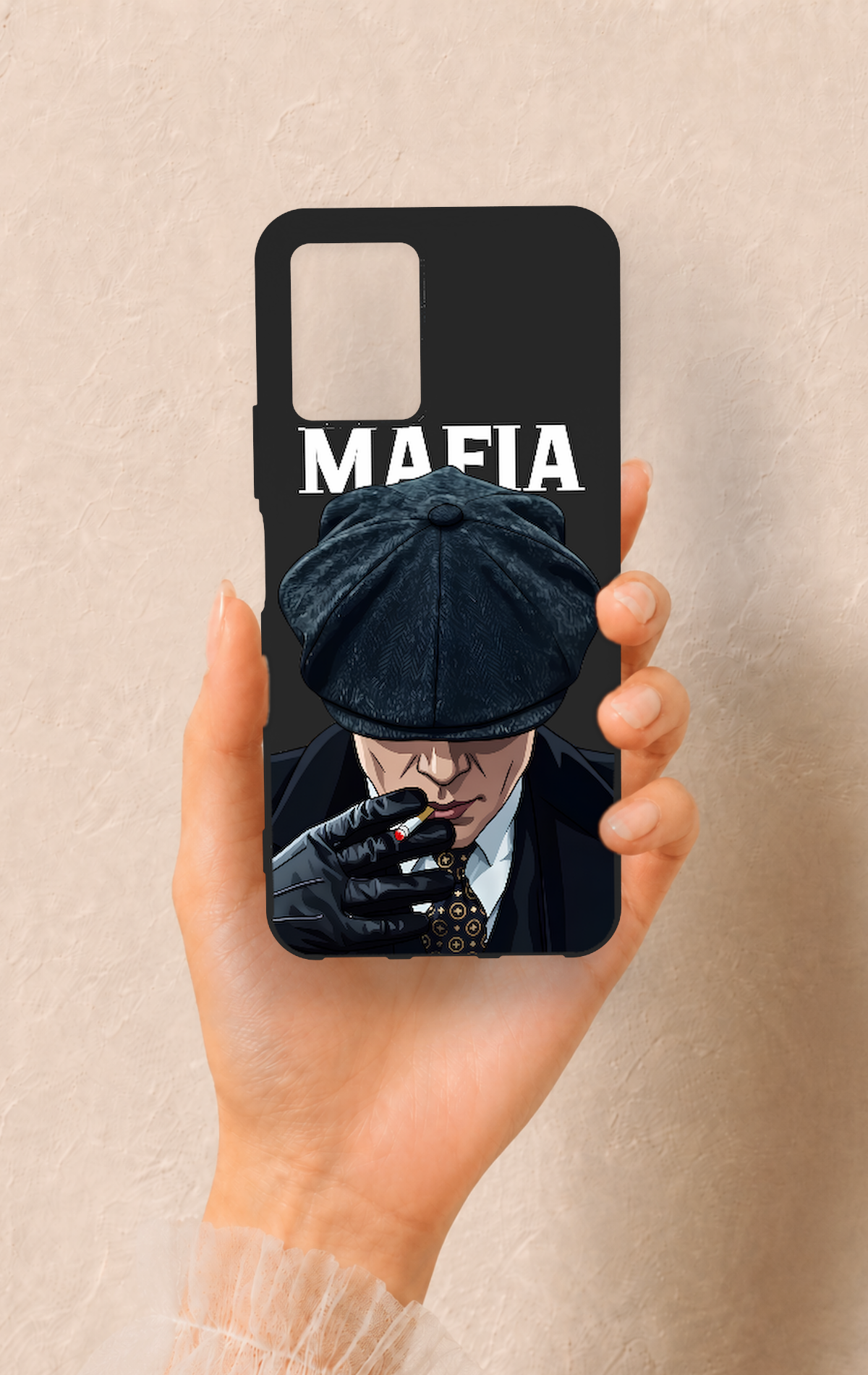 Vivo Y21S Uyumlu MAFIA Desenli Silikon Kılıf
