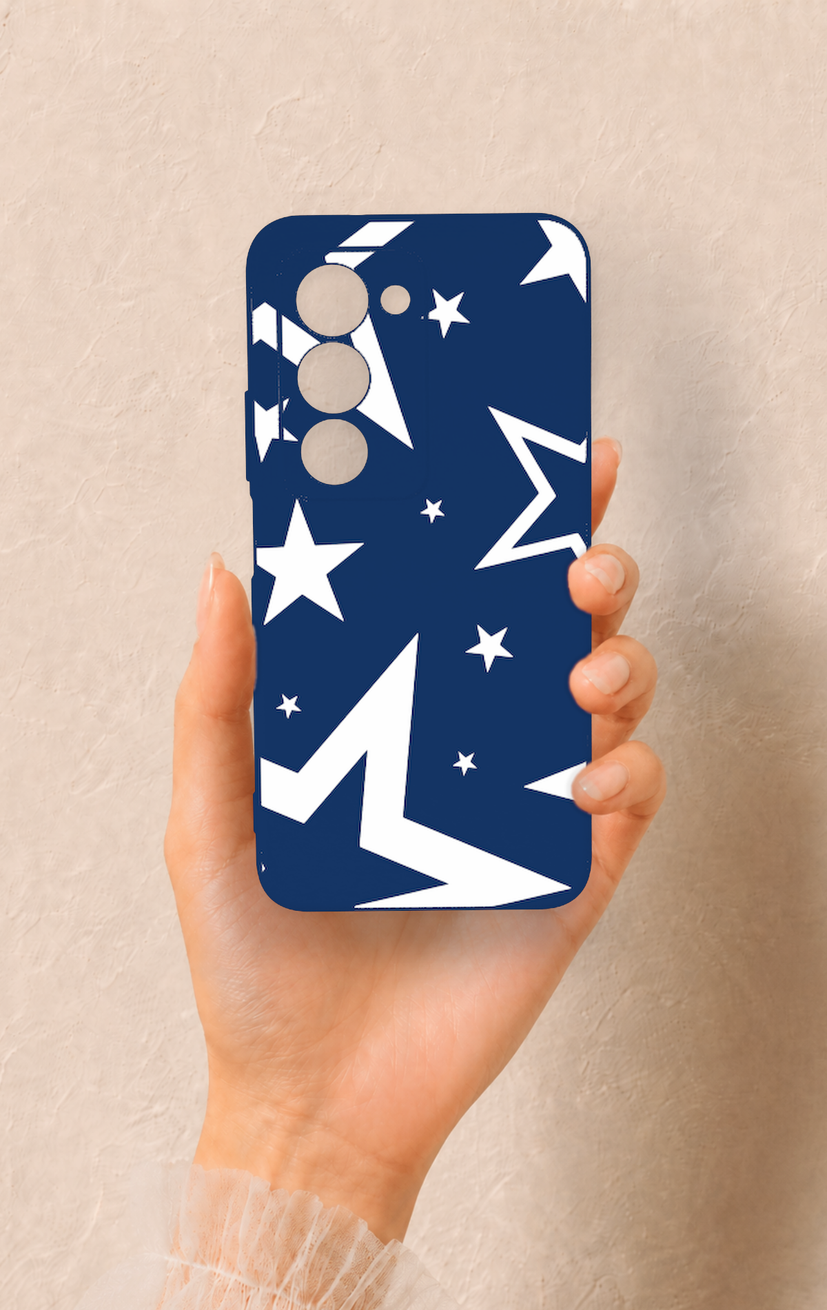 Redmi 15 5G Uyumlu Mega Star Desenli Silikon Kılıf